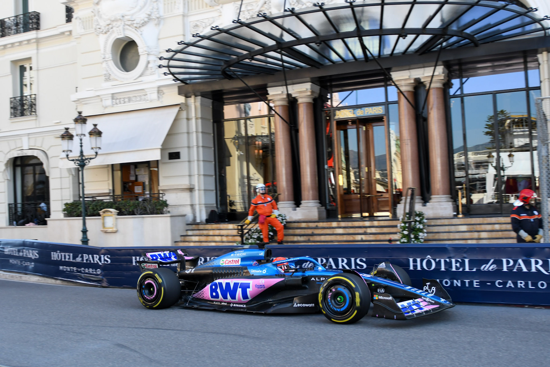 Esteban Ocon (FRA) Alpine F1 Team; Formel 1 GP Monaco. Freitag 26.05.2023