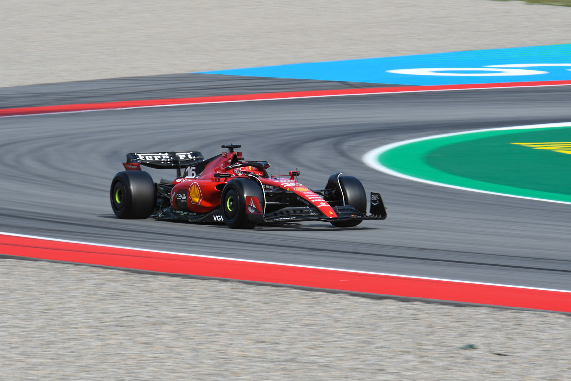 Charles Leclerc (MCO) Scuderia Ferrari;Formel 1 GP Barcelona. Freitag 02.06.2023