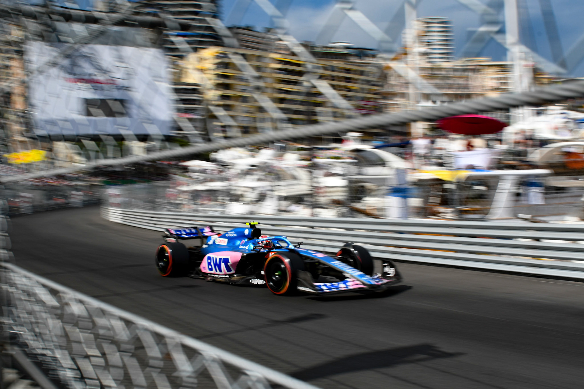 Esteban Ocon (FRA) Alpine F1 Team; Formel 1 Monaco am 28.05.2022