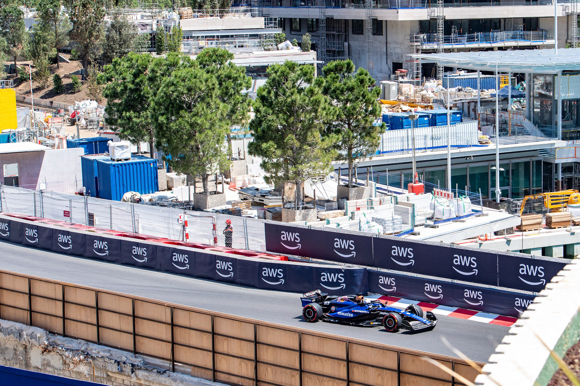 Alexander Albon #23, Williams Racing; Formel1 GP Monaco Samstag, 25.05.2024