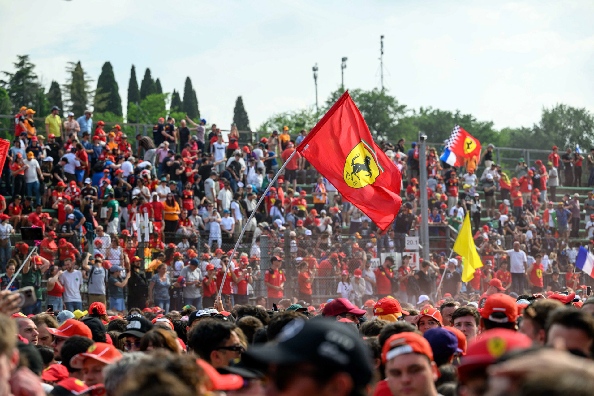 Tifosi; F1 GP Imola / Italien Sonntag, 19.05.2024
