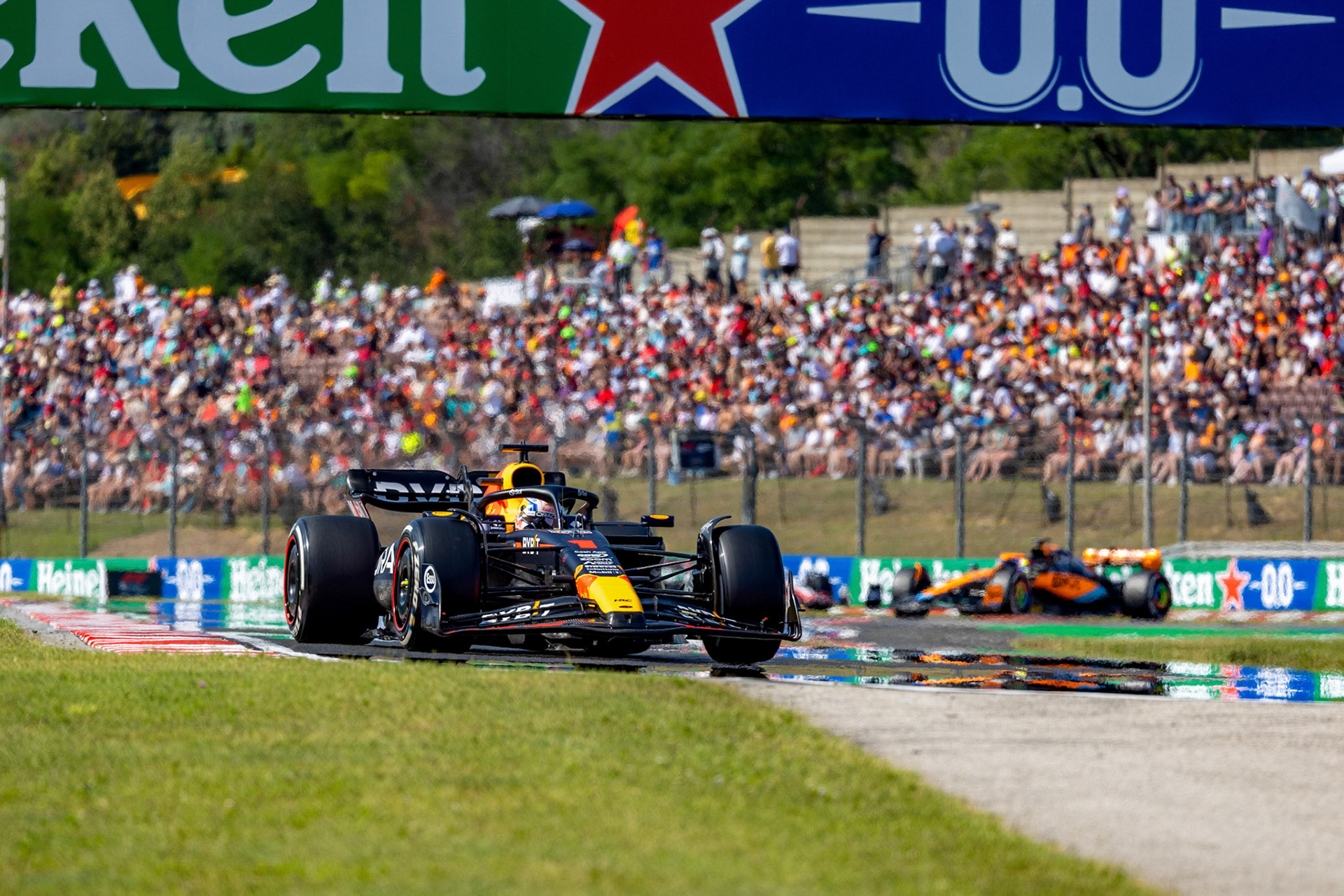 Max Verstappen (NED) Red Bull Racing;Formel 1 GP Budapest / Ungarn. Samstag, 22.07.2023