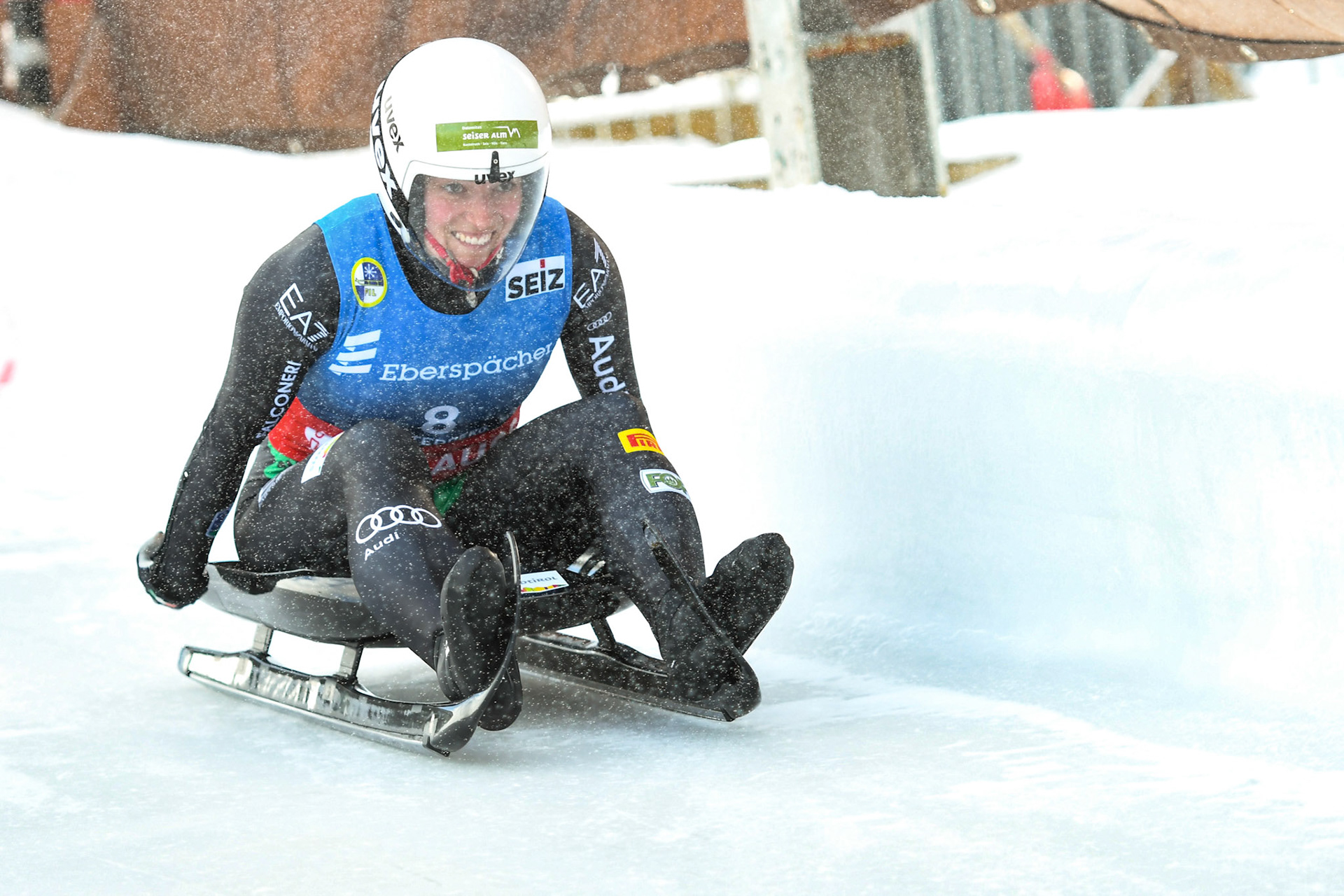 Sandra Robatscher #8, ITA; Eberspächer Luge World Cup; Veltins Eisarena Winterberg 25.02.2023