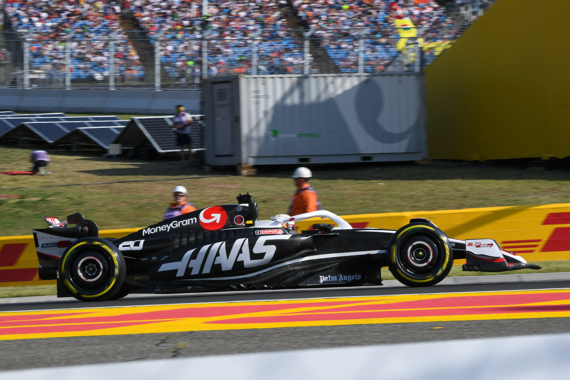 Kevin Magnussen #20, MoneyGram Haas F1 Team;Formel 1 Budapest / Ungarn, 20.07.2024