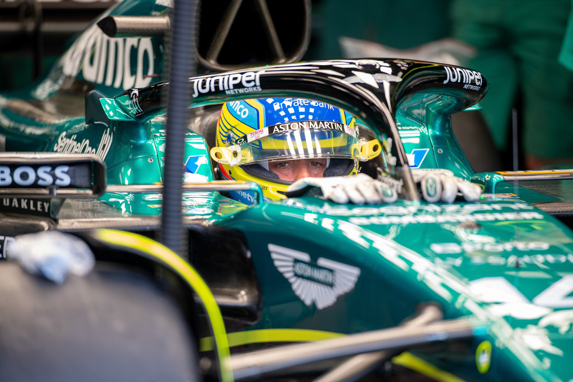 Fernando Alonso (ESP) Aston Martin Formula One Team; Formel 1 GP Holland / Zandvoort. Samstag, 26.08.2023