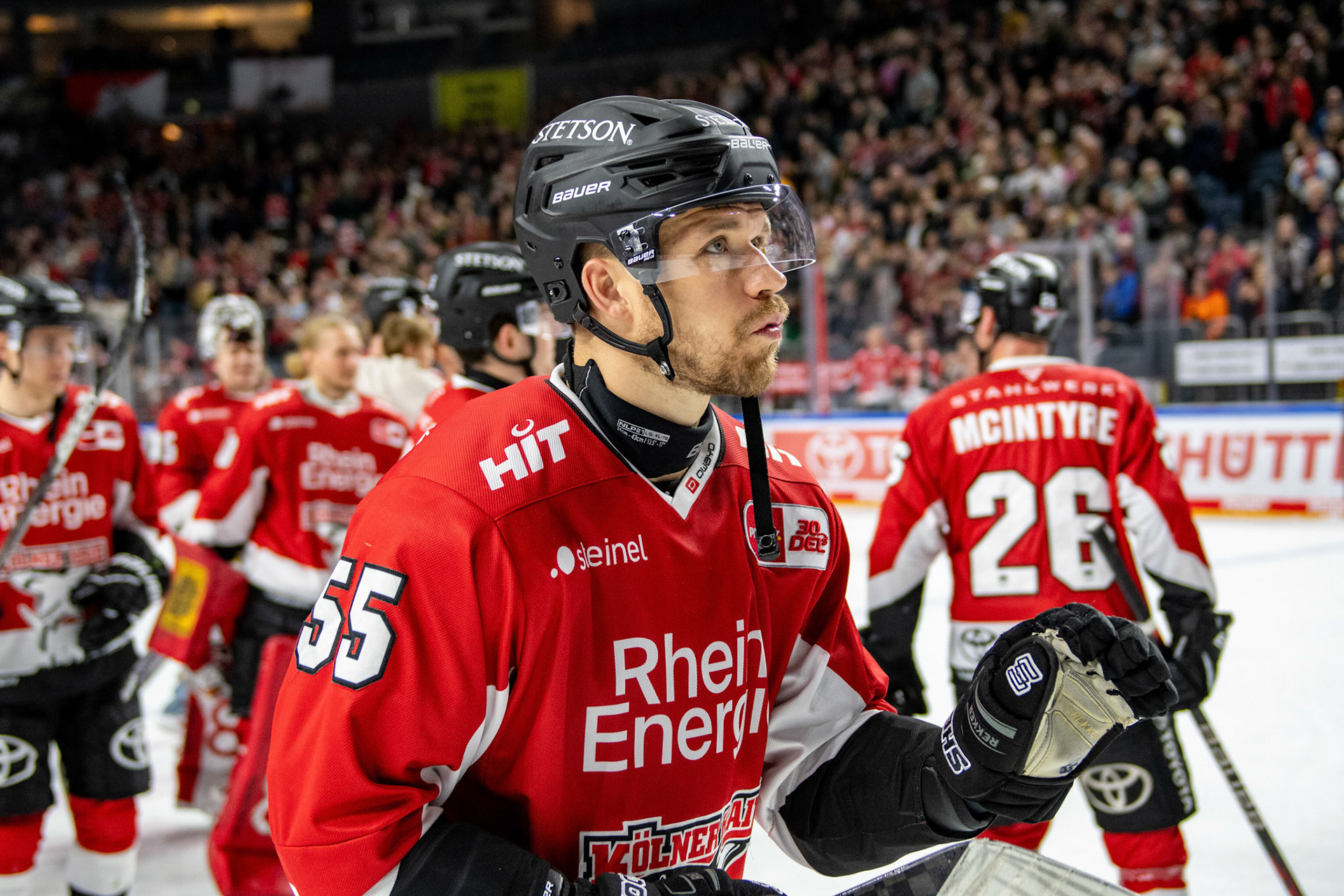 Carter Proft; DEL Kölner Haie - Augsburger Panther, 19.11.2023