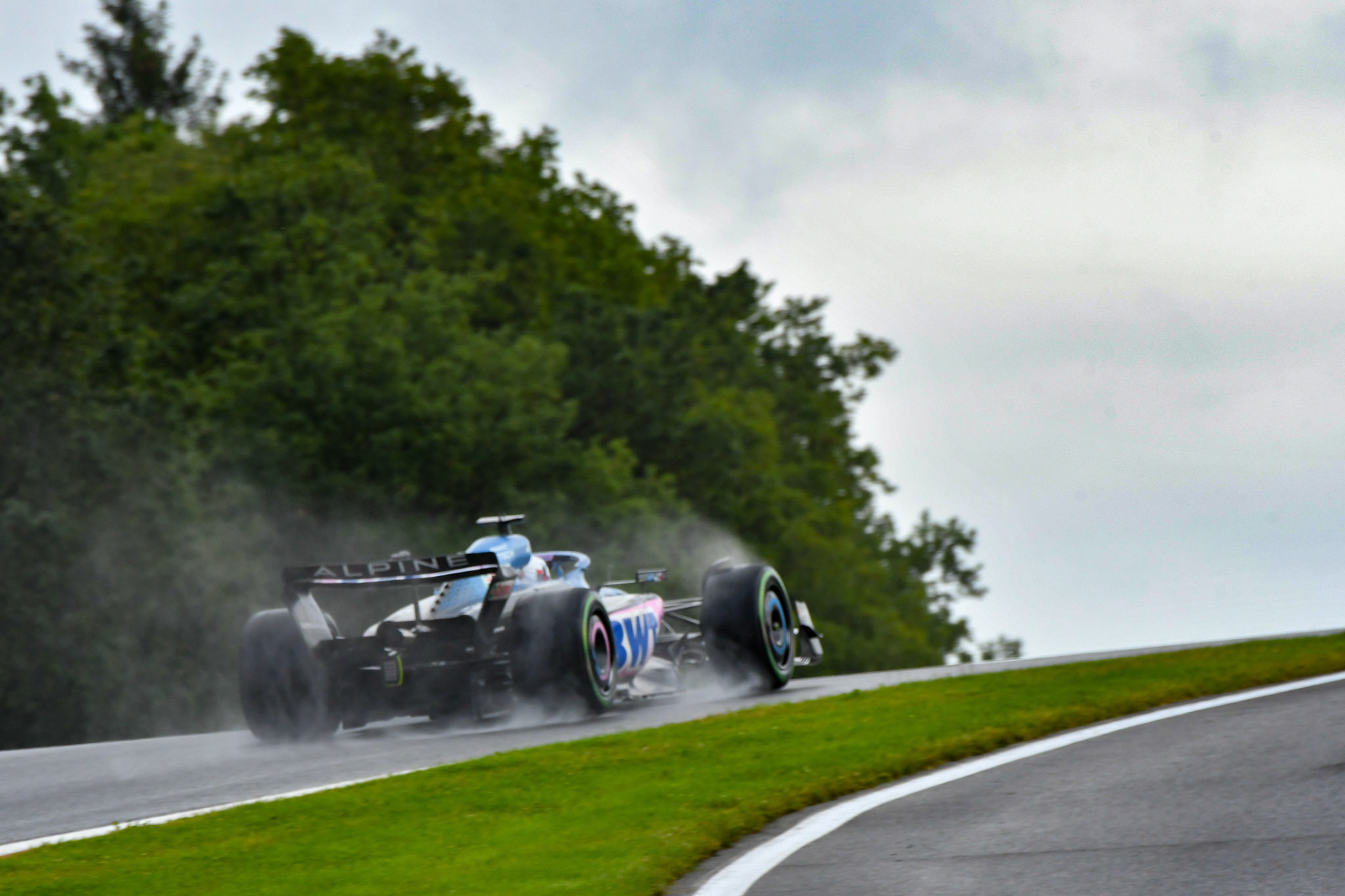 Esteban Ocon (FRA) Alpine F1 Team; Formel 1 GP Spa Francorchamps/ Belgien. Freitag, 28.07.2023