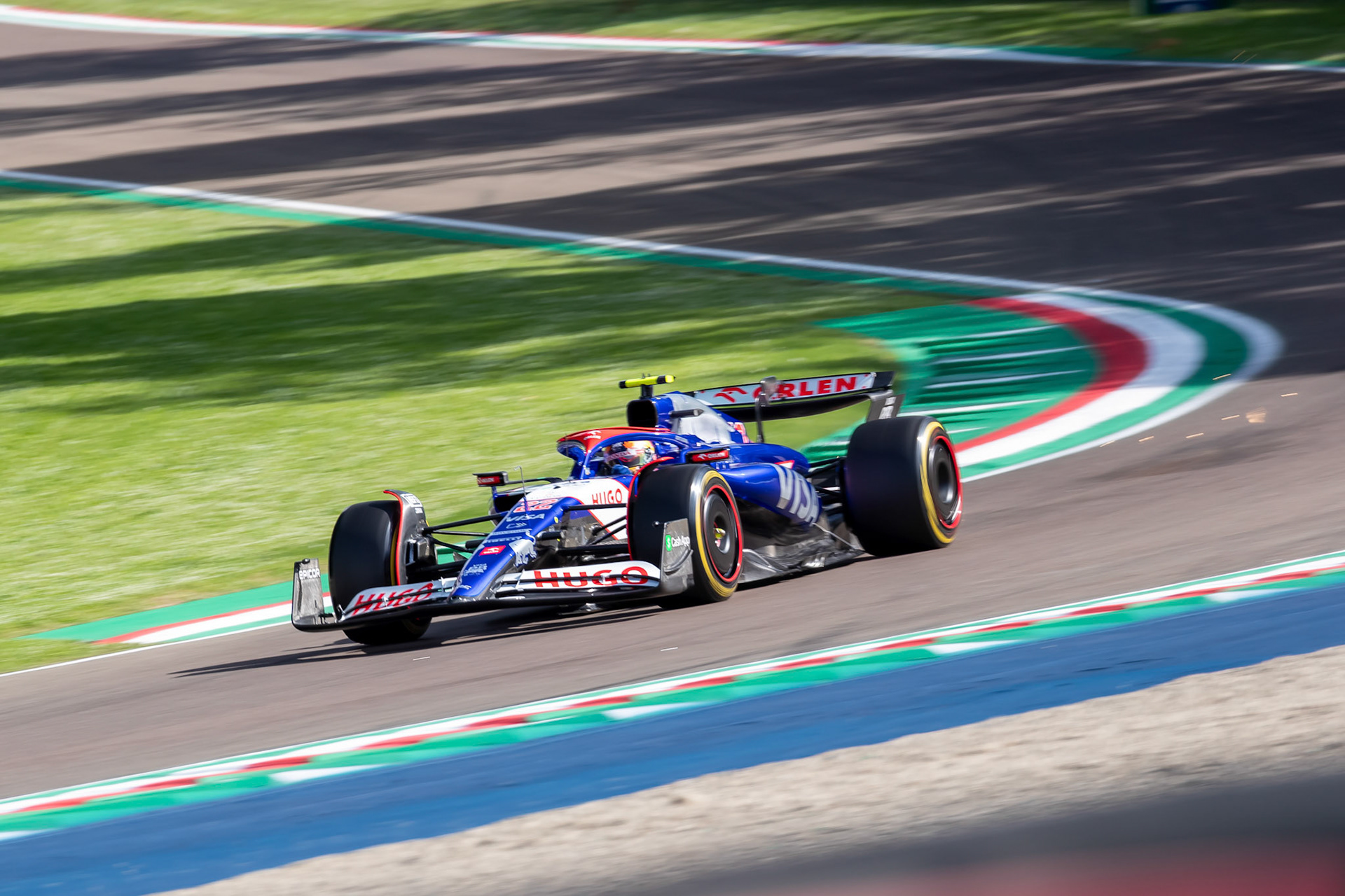 Yuki Tsunoda #22, Visa Cash App RB Formula One Team; F1 GP Imola / Italien Freitag, 17.05.2024
