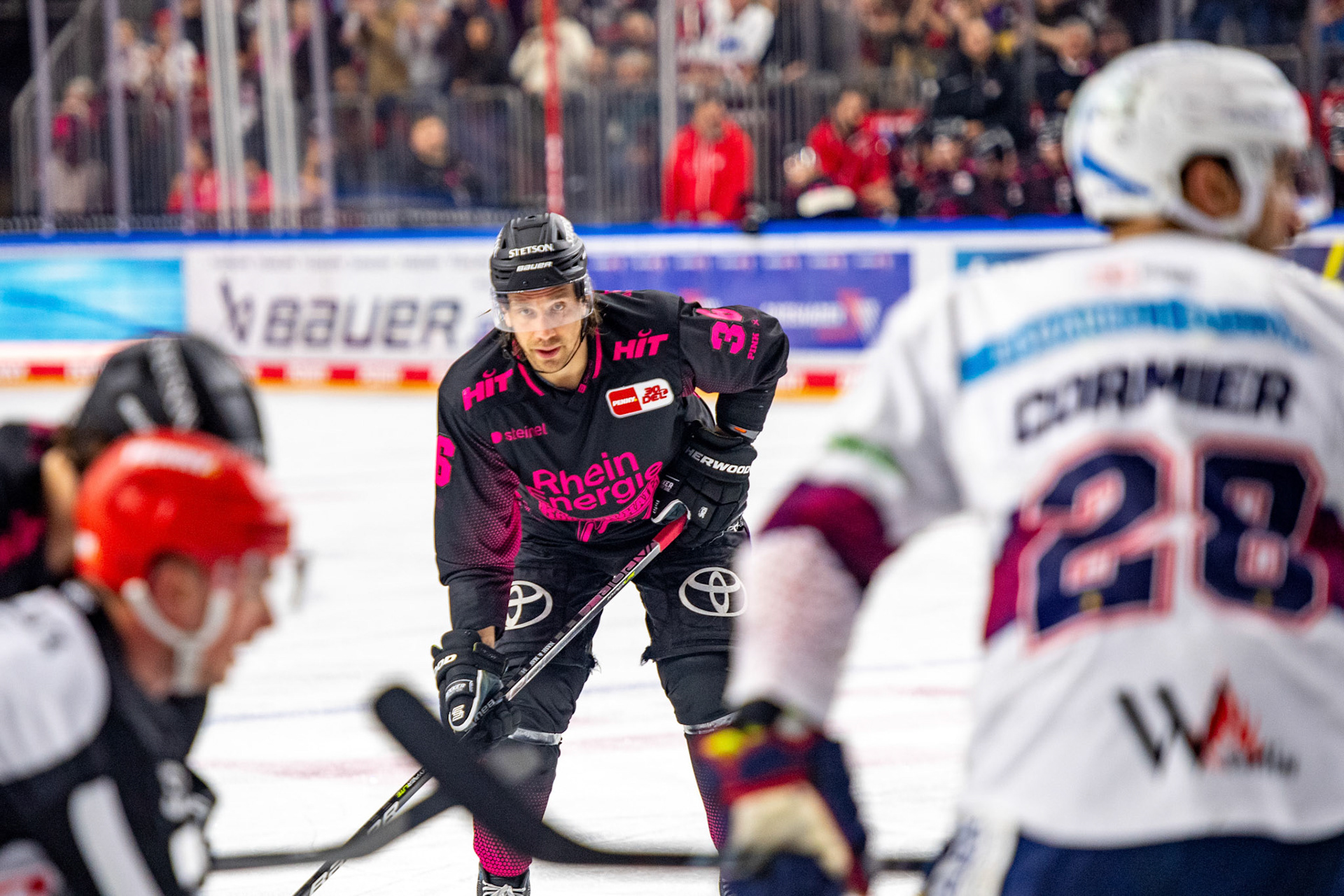 Andreas Thuresson; DEL Kölner Haie - Eisbaeren Berlin, 06.10.2023