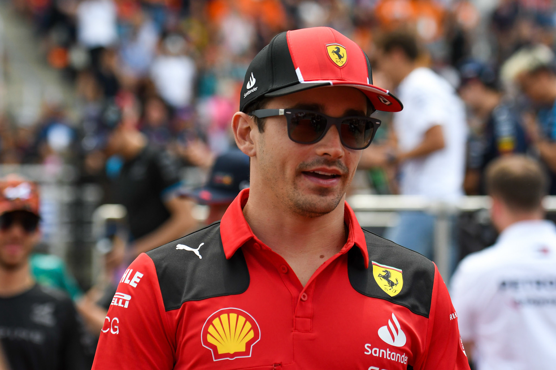 Charles Leclerc (MCO) Scuderia Ferrari;Formel 1 GP Barcelona. Sonntag 04.06.2023