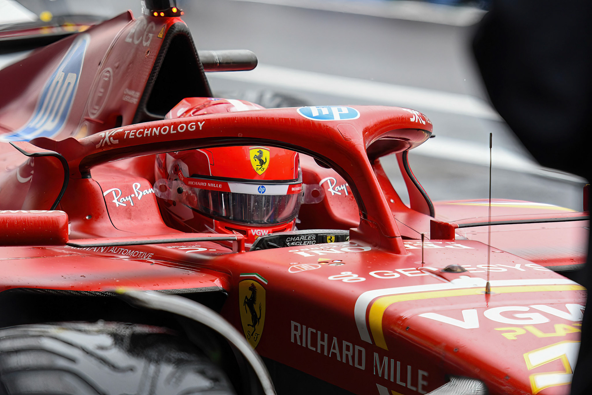 Charles Leclerc #16, Scuderia Ferrari;Formel 1 GP Spa / Belgien. Samstag, 27.07.2024