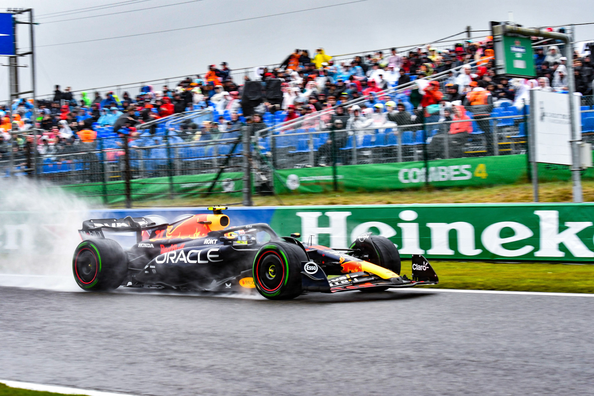 Sergio Perez (MEX) Red Bull Racing; Formel 1 GP Spa Francorchamps/ Belgien. Freitag, 28.07.2023