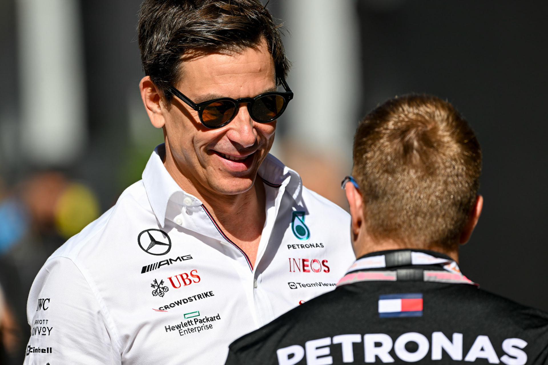 Toto Wolff (AUT) Mercedes AMG F1 Team;Formel 1 GP USA Austin Texas. Freitag 20.10.2023