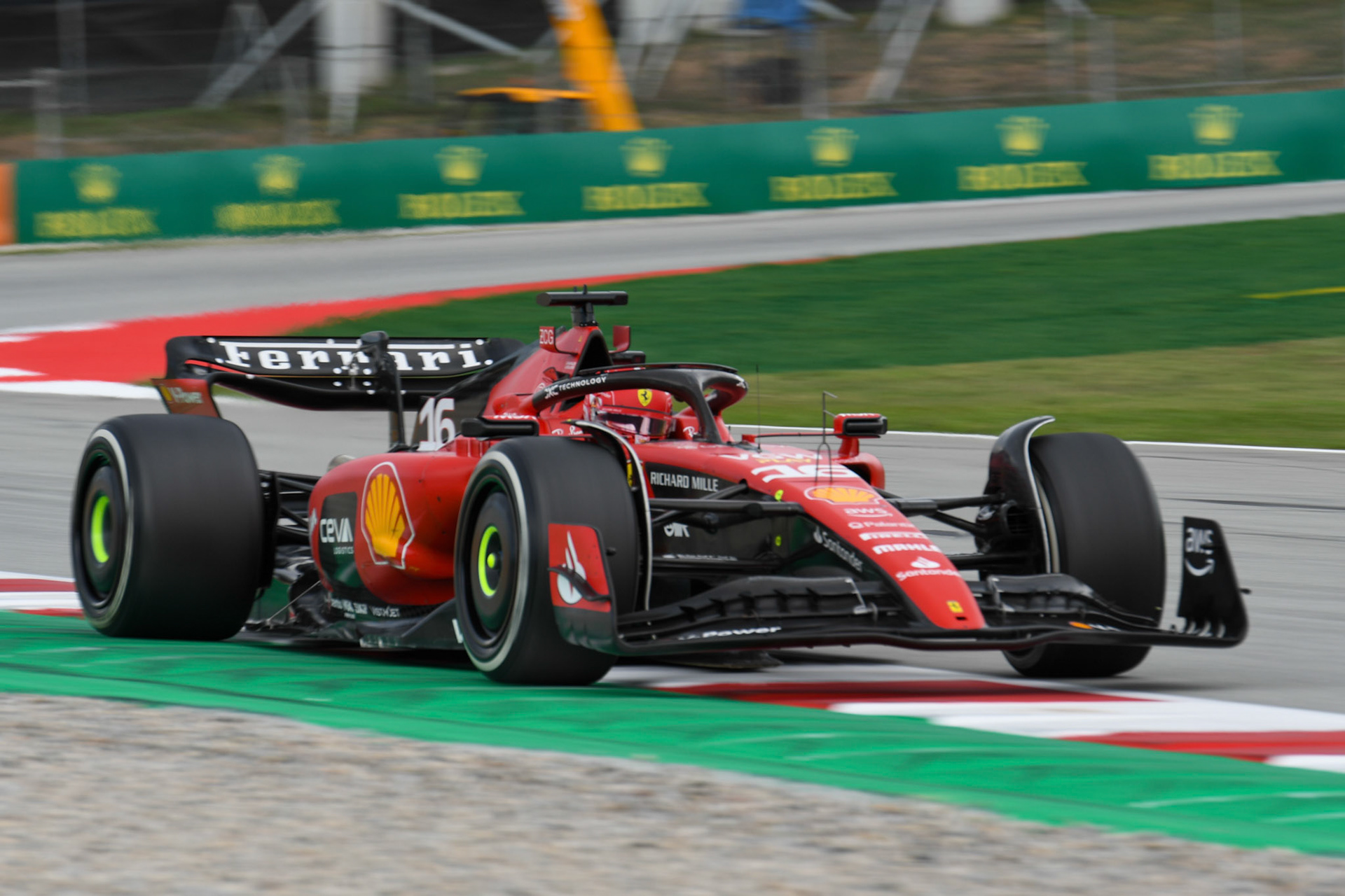 Charles Leclerc (MCO) Scuderia Ferrari;Formel 1 GP Barcelona. Sonntag 04.06.2023