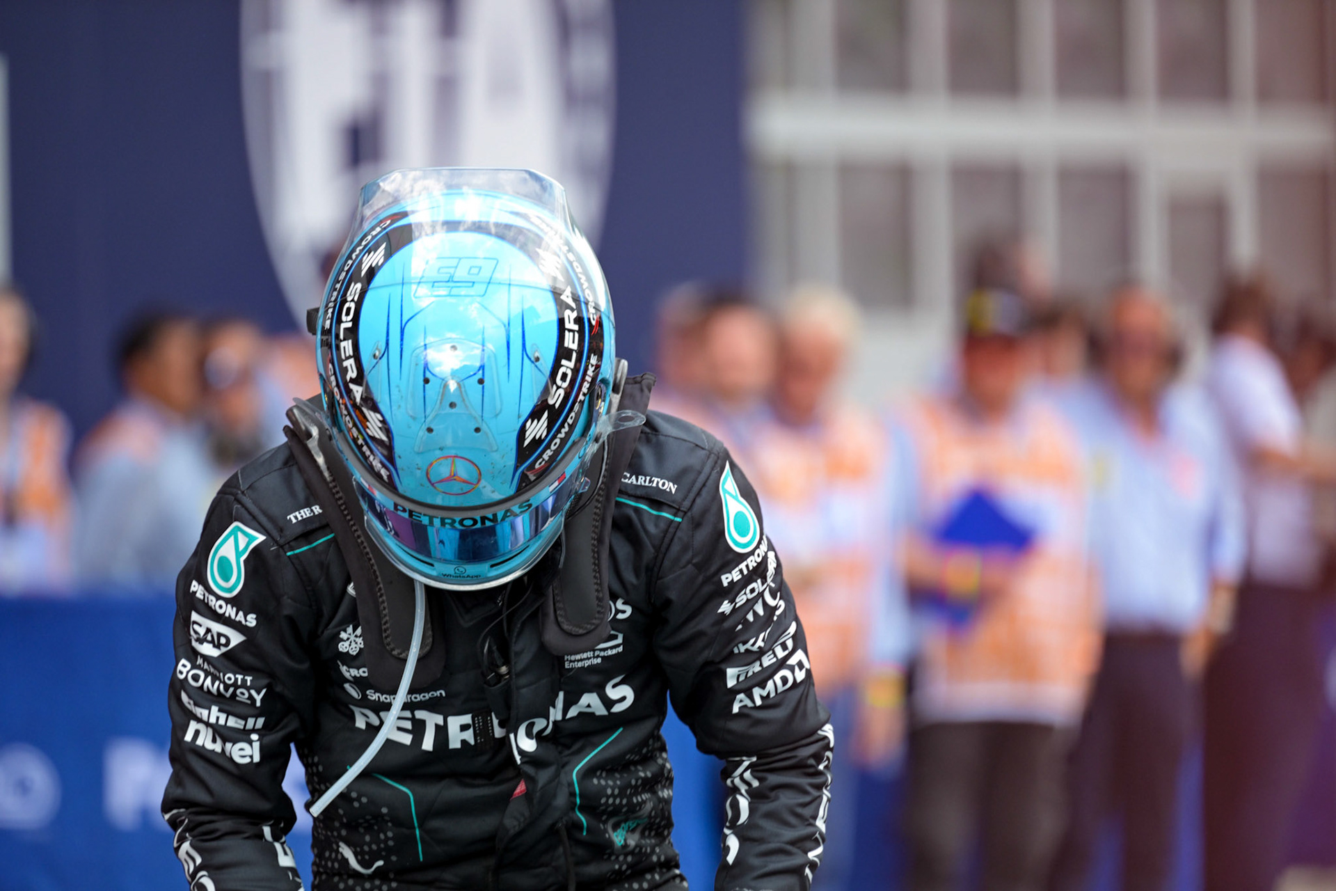 George Russell #63, Mercedes-AMG Petronas F1 Team;Formel 1 GP Austria / Österreich. Sonntag, 30.06.2024