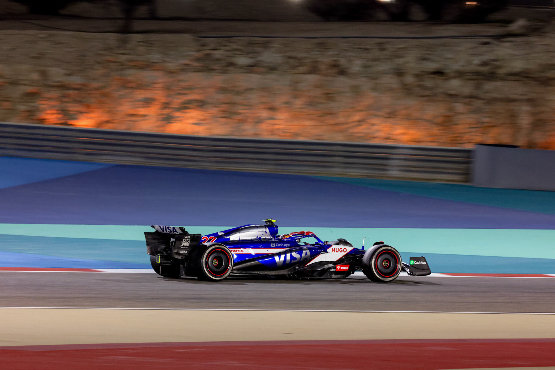 Yuki Tsunoda #22, Visa Cash App RB Formula One Team; Formel 1 GP Bahrain. Samstag 02.03.2024