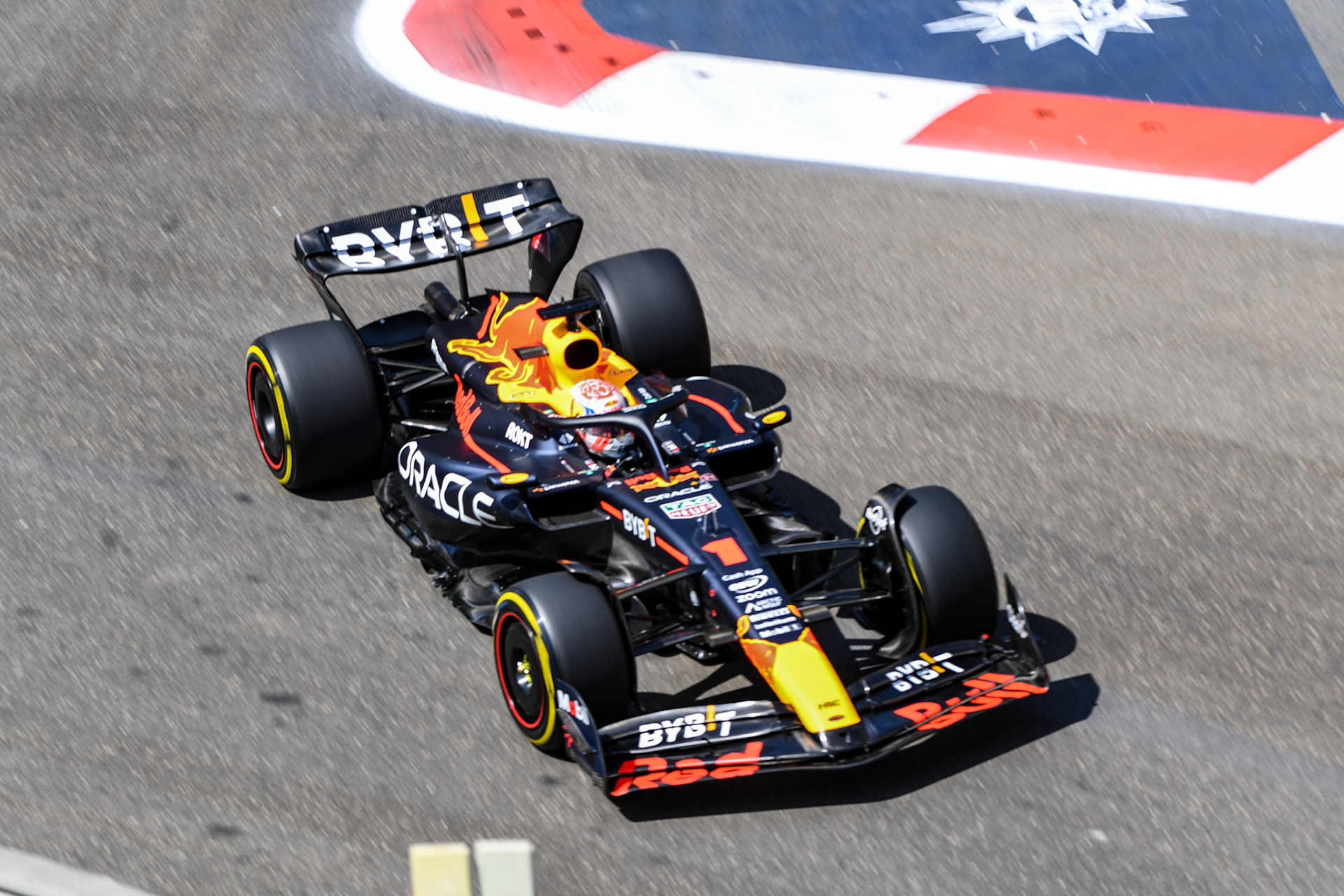 Max Verstappen (NED) Red Bull Racing; Formel 1 GP Baku Azerbaijan. Freitag 28.04.2023
