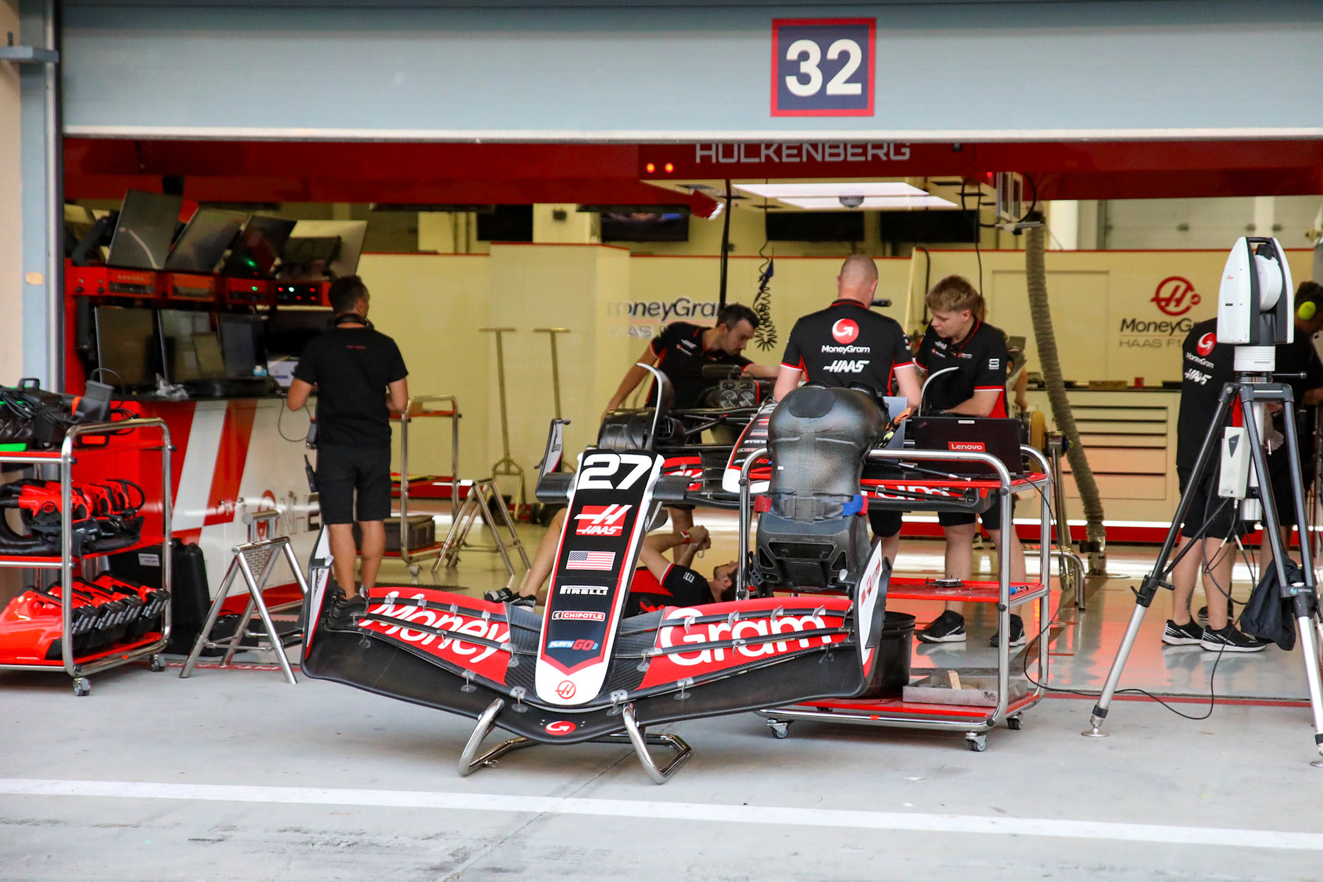 MoneyGram Haas F1 Team; Formel 1 GP Bahrain. Mittwoch 28.02.2024