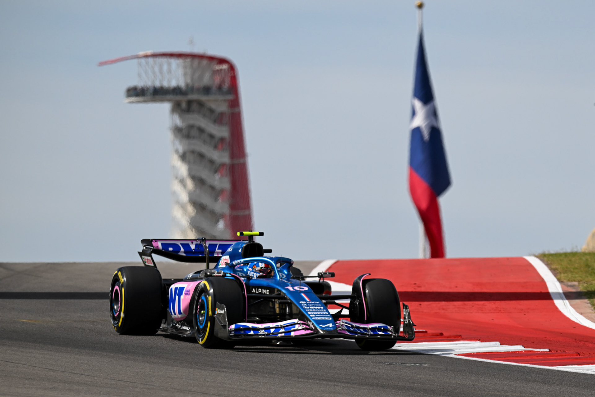 Pierre Gasly (FRA) Alpine F1 Team; Formel 1 GP USA Austin Texas. Samstag 21.10.2023