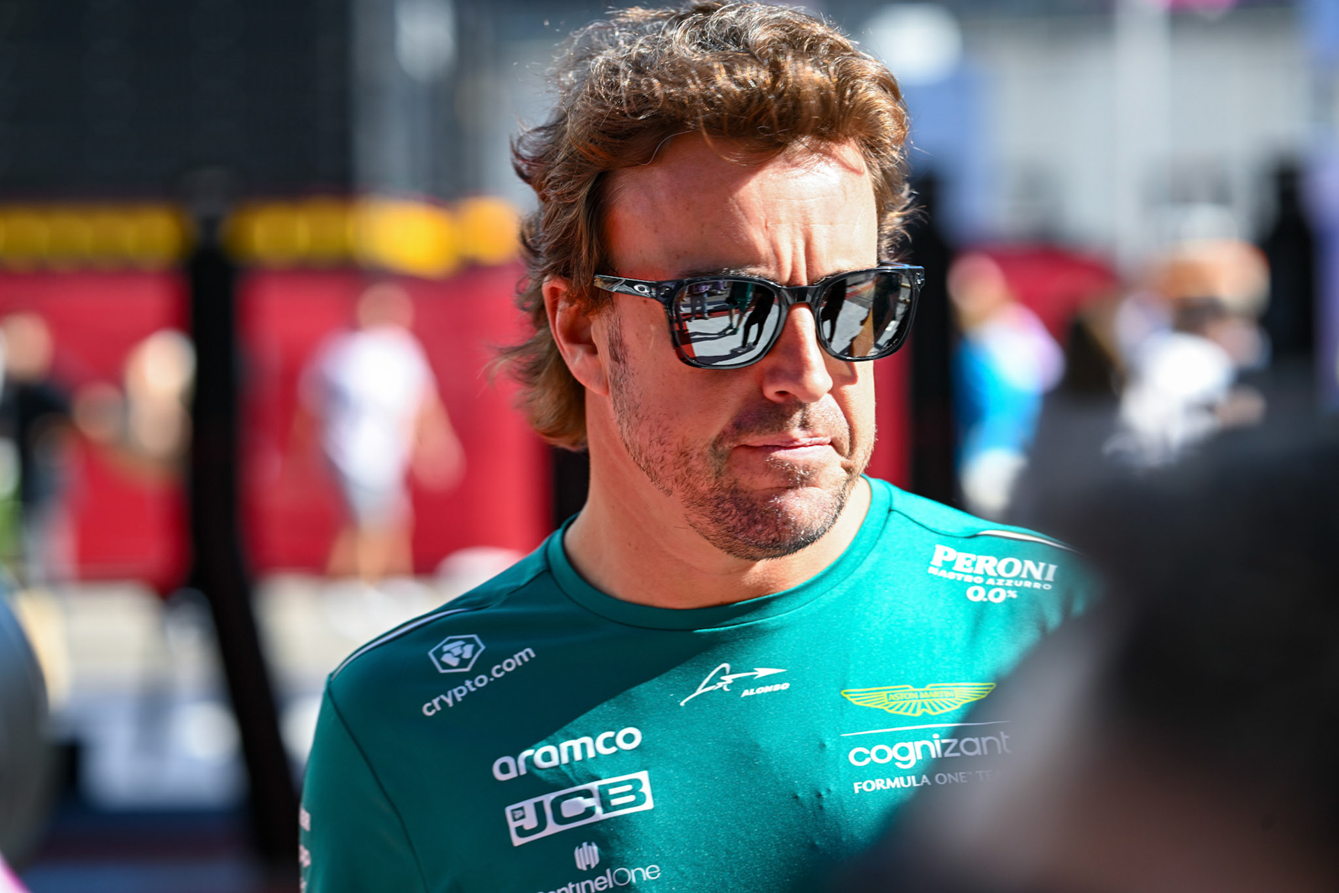 Fernando Alonso (ESP) Aston Martin Formula One Team; Formel 1 GP USA Austin Texas. Freitag 20.10.2023