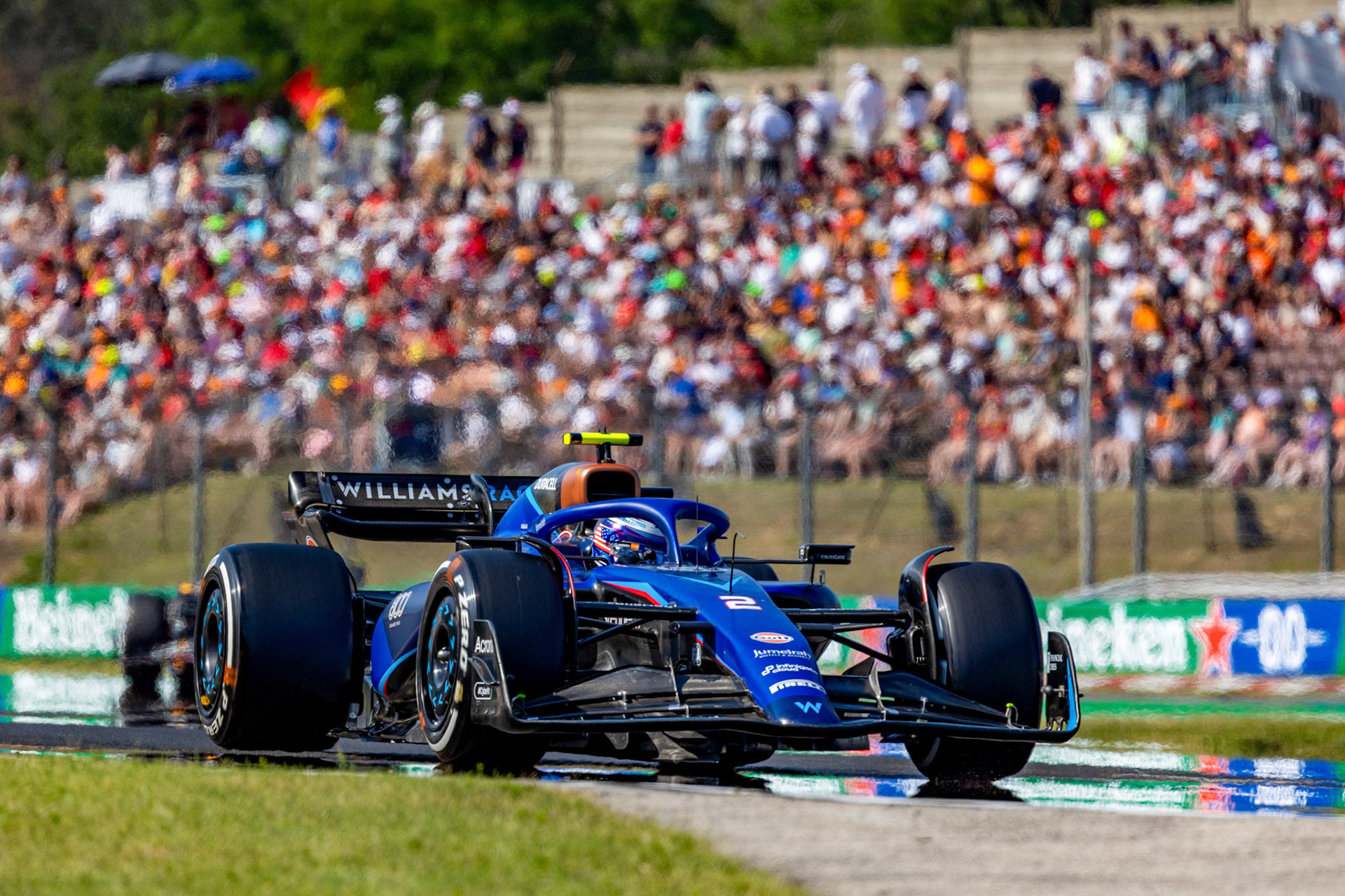 Logan Sargeant (USA) Williams Racing;Formel 1 GP Budapest / Ungarn. Samstag, 22.07.2023