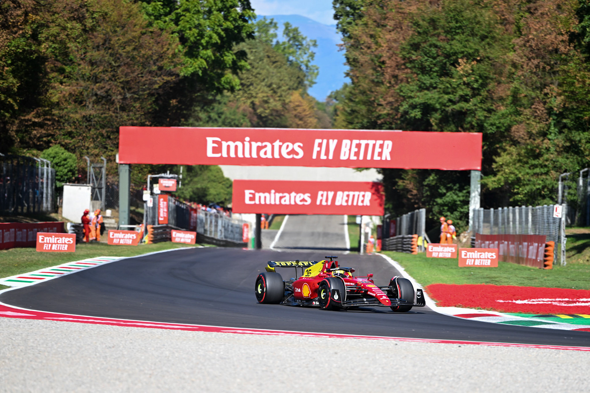 Charles Leclerc (MCO) Scuderia Ferrari; Formel 1 GP Italien Monza, Sonntag, 11.09.2022