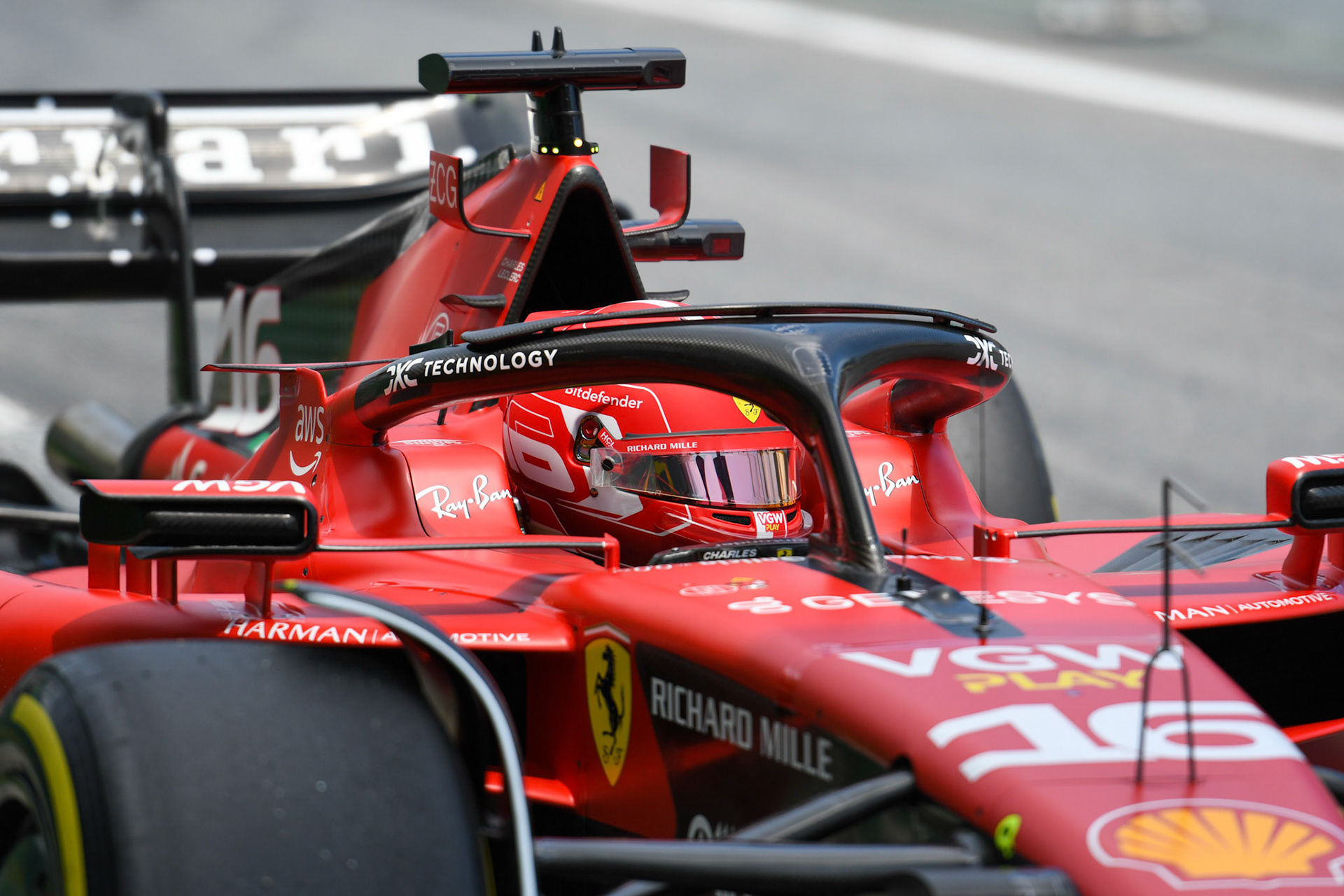 Charles Leclerc (MCO) Scuderia Ferrari;Formel 1 GP Barcelona. Freitag 02.06.2023