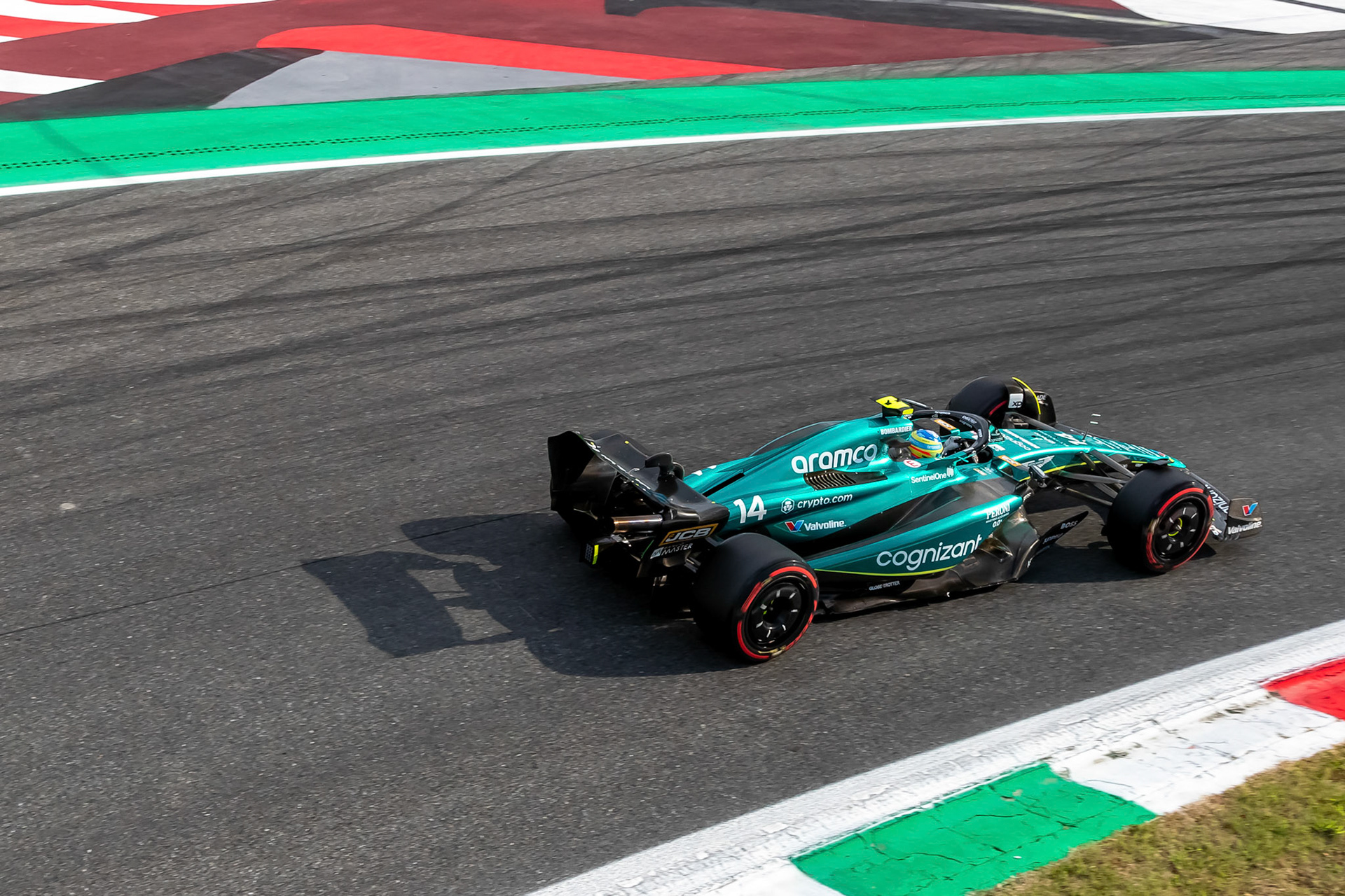 Fernando Alonso (ESP) Aston Martin Formula One Team; Formel 1 GP Italien / Monza. Freitag, 01.09.2023