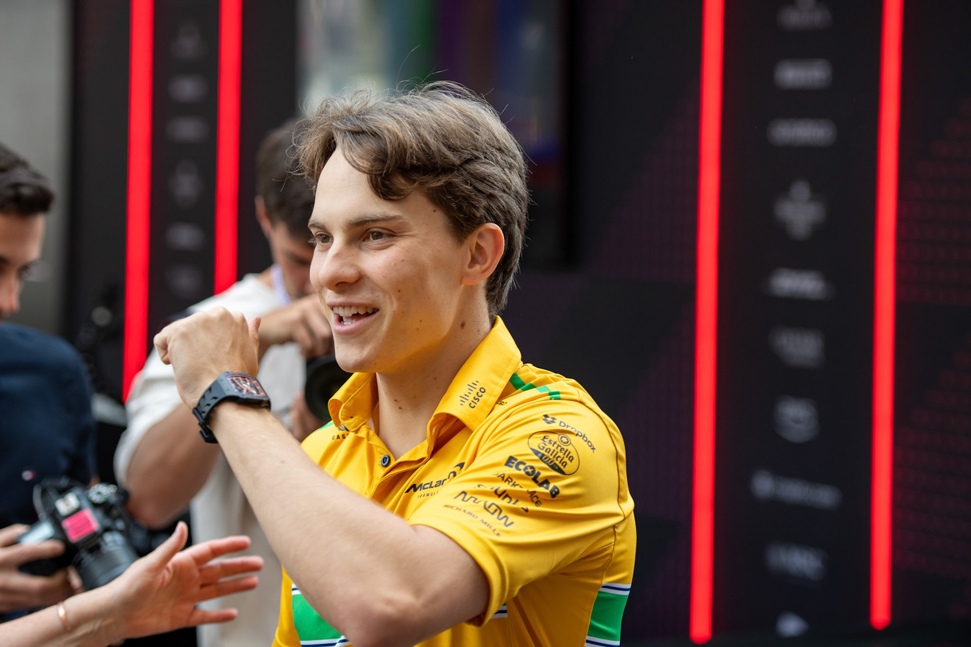 Oscar Piastri #81, McLaren Formula 1 Team; Formel1 GP Monaco Freitag, 24.05.2024