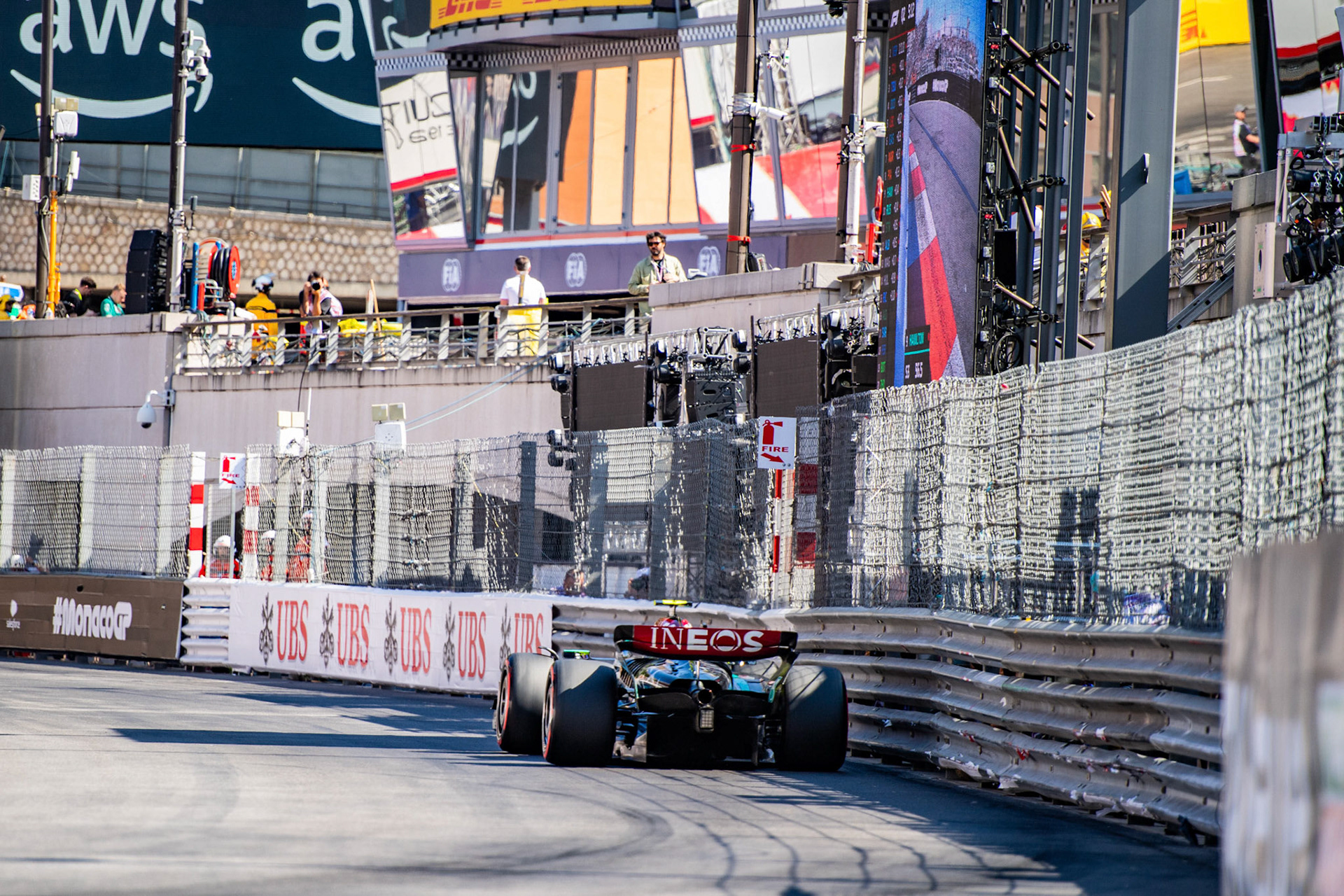 Lewis Hamilton #44, Mercedes-AMG Petronas F1 Team; Formel1 GP Monaco Samstag, 25.05.2024