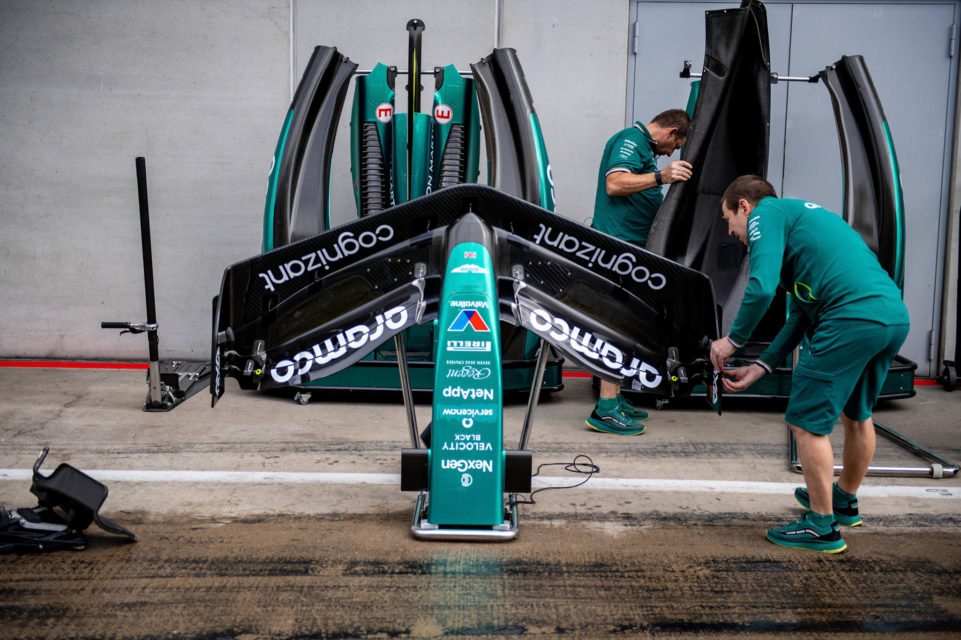 Aston Martin Aramco F1 Team;Formel 1 GP Austria / Österreich. Donnerstag, 27.06.2024