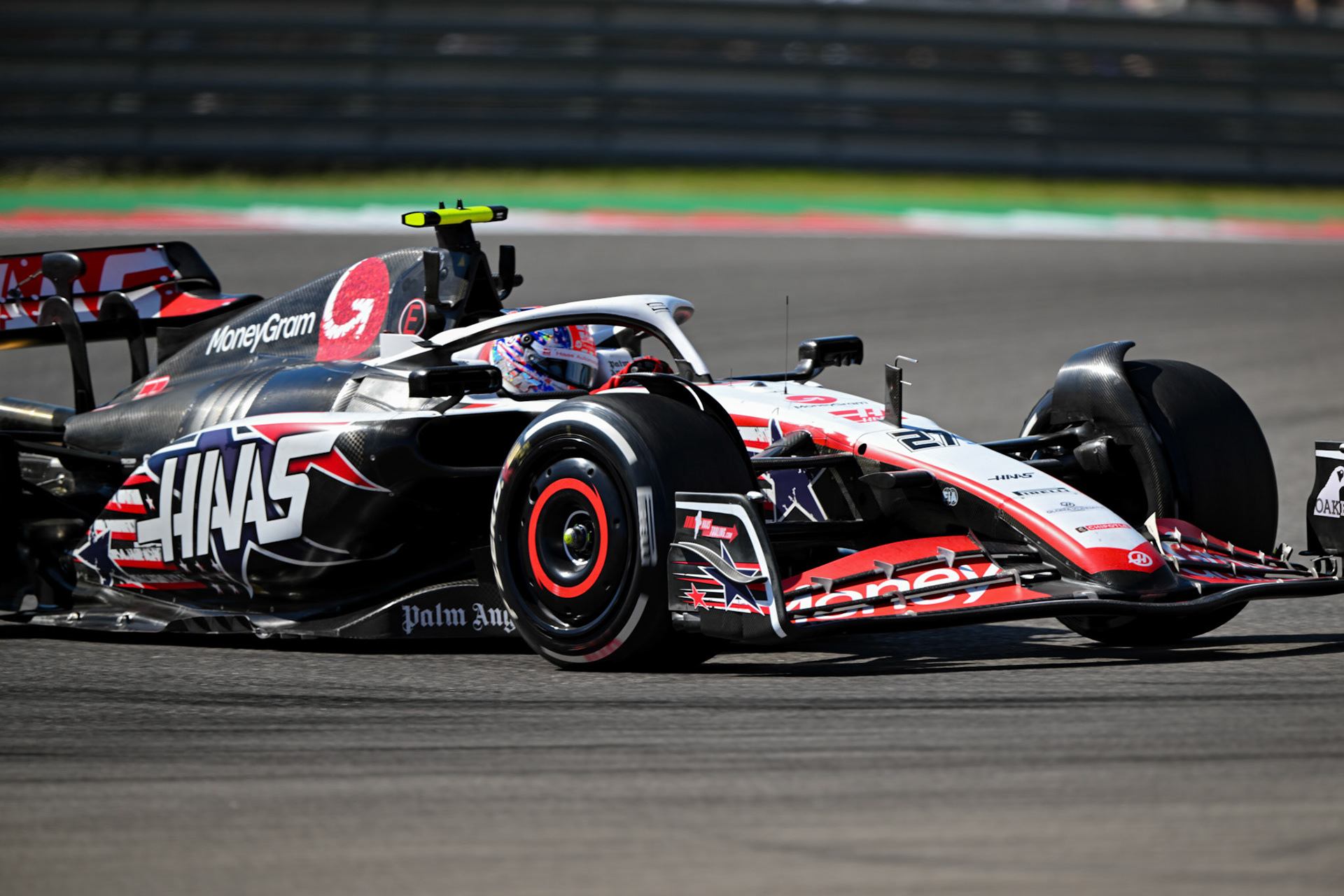 Nico Hülkenberg (GER) Haas F1 Team; Formel 1 GP USA Austin Texas. Sonntag 22.10.2023