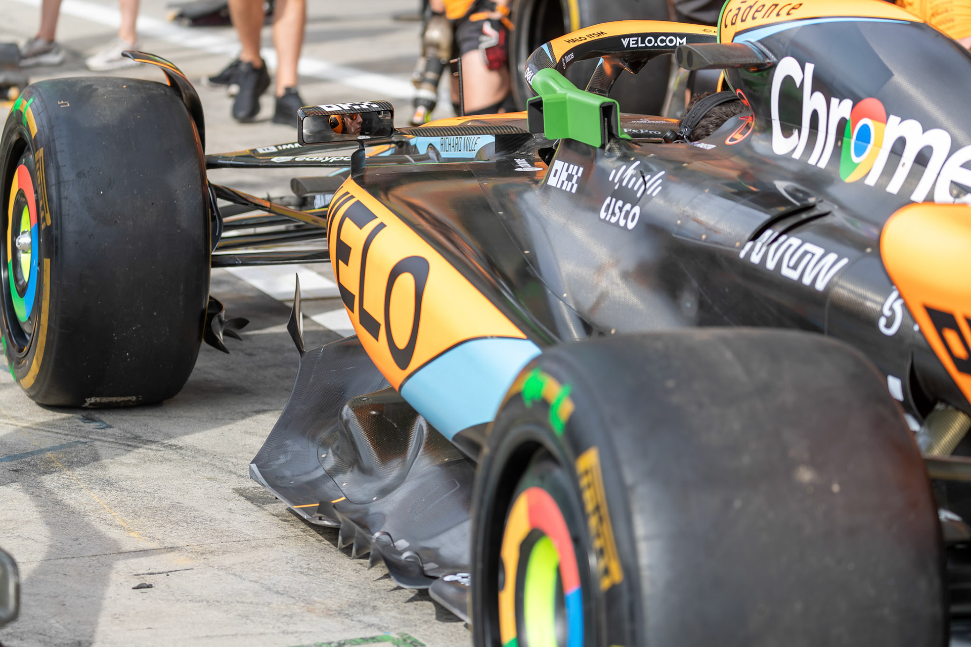 McLaren F1 Team; Formel 1 GP Italien / Monza. Donnerstag, 31.08.2023