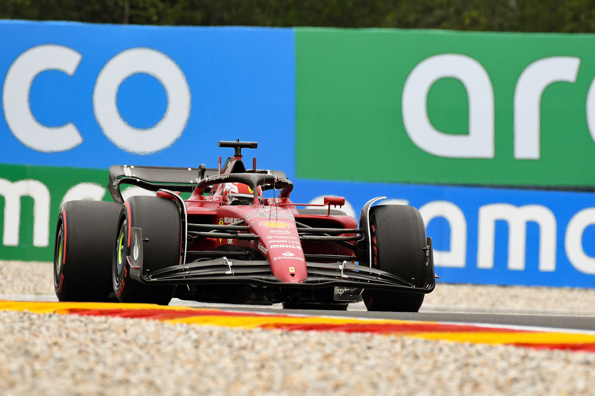 Charles Leclerc (MCO) Scuderia Ferrari; Formel 1 GP Belgien. Samstag, 27.08.2022