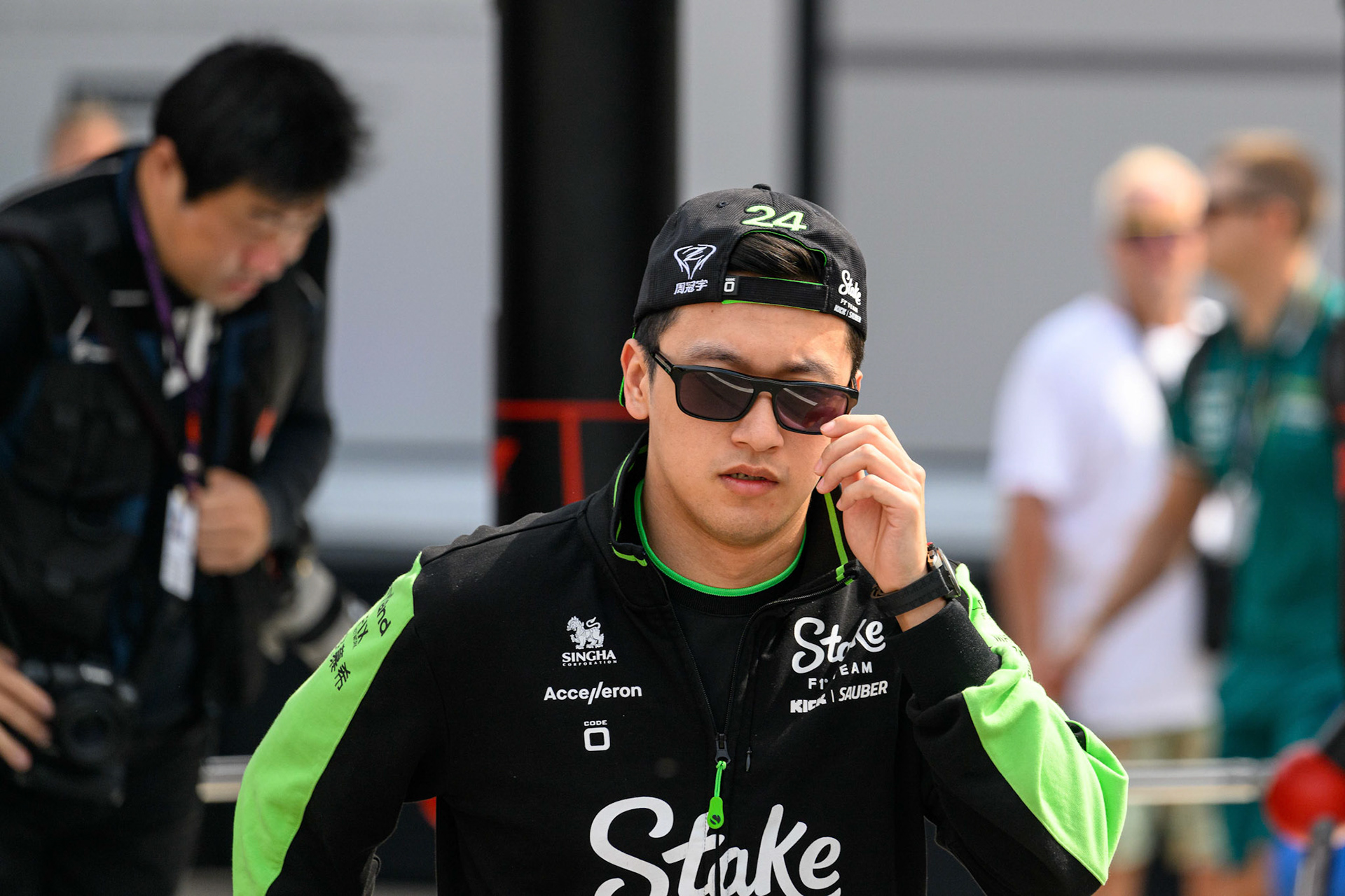 Guanyu Zhou #24, Stake F1 Team Kick Sauber; F1 GP Imola / Italien Sonntag, 19.05.2024