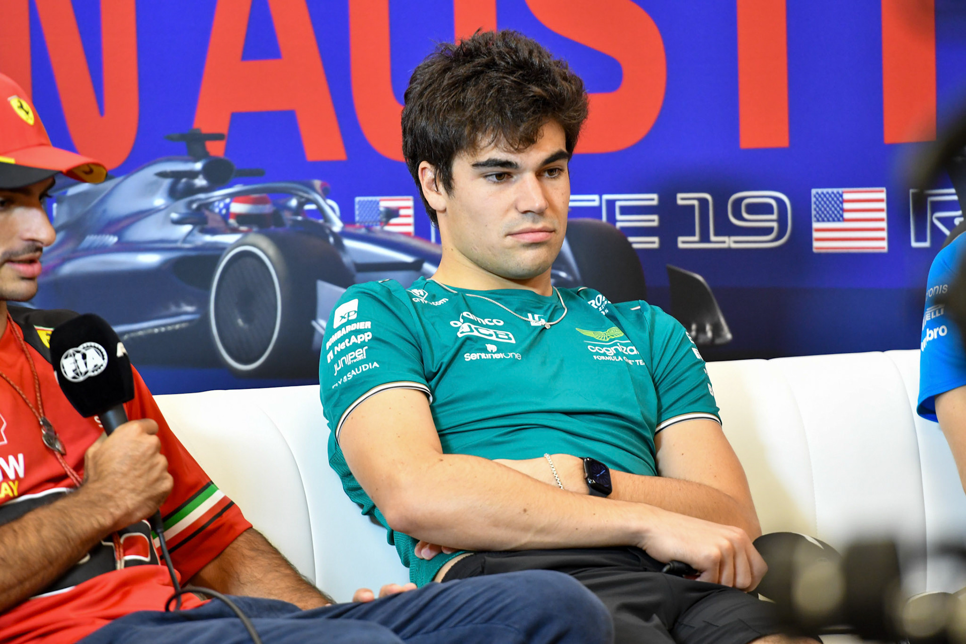 Lance Stroll (CAN) Aston Martin Formula One Team; Formel 1 GP USA Austin Texas. Freitag 20.10.2023