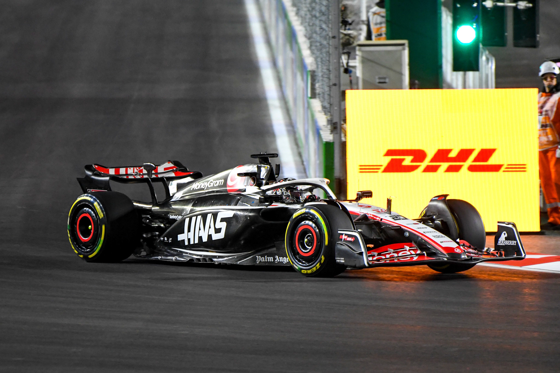 Kevin Magnussen (DEN) Haas F1 Team;Formel 1 GP USA Las Vegas. Sonntag 19.11.2023