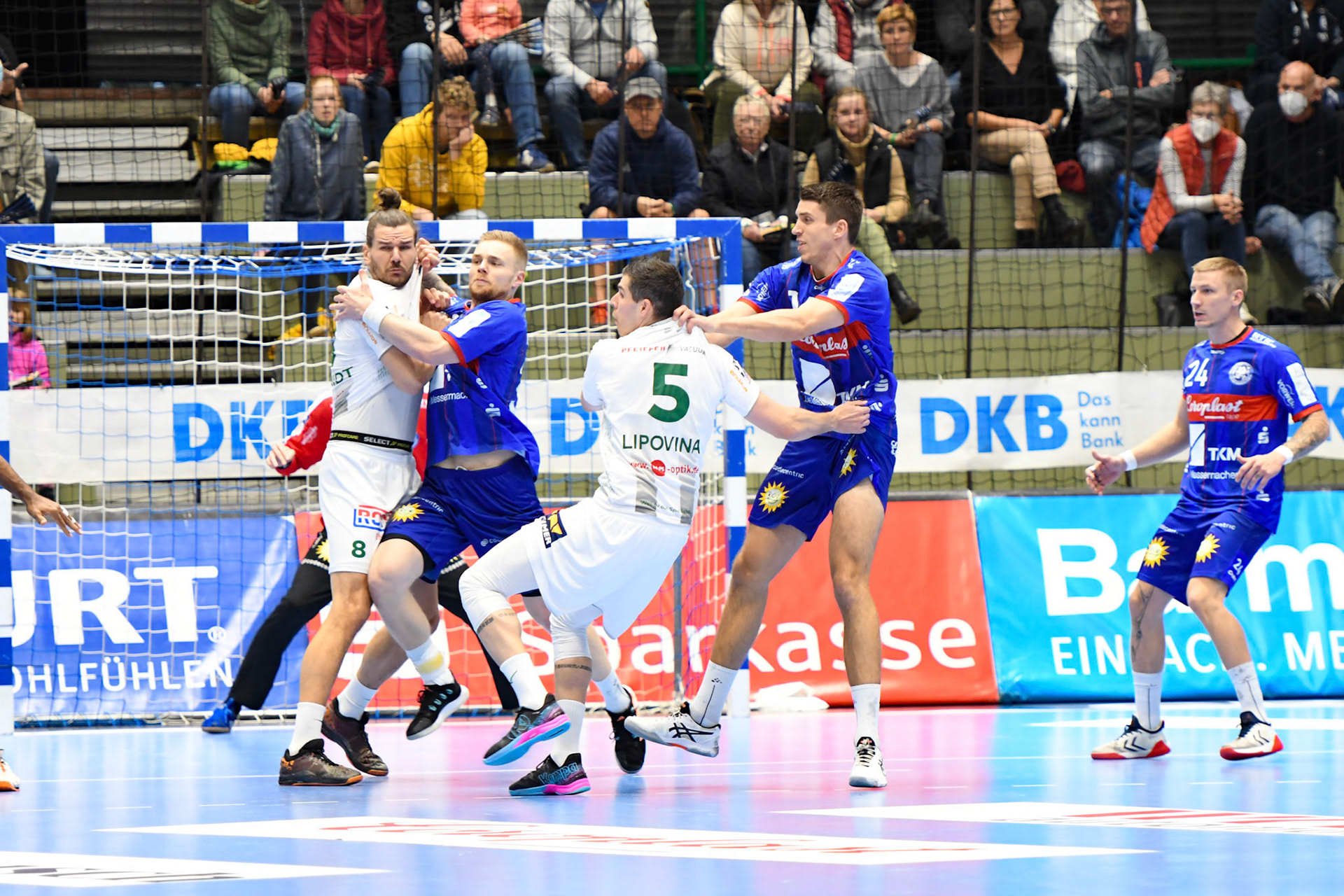 Erik Schmidt #8; Handball Bundesliga; BHC 06 - HSG Wetzlar 06.11.2022