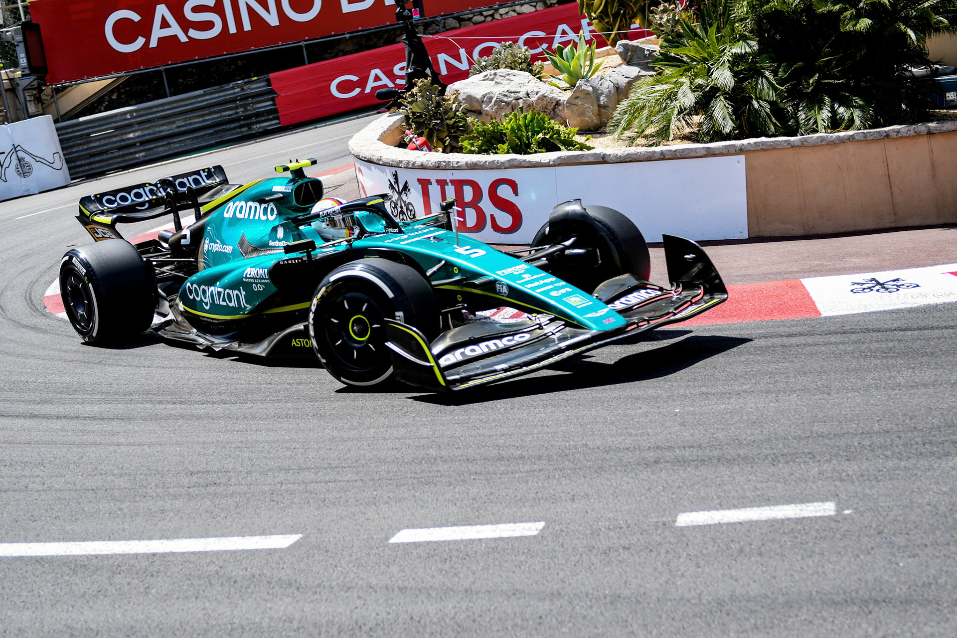 Sebastian Vettel (Ger) Aston Martin Cognizant Formula One Team; Formel 1 Monaco am 27.05.2022