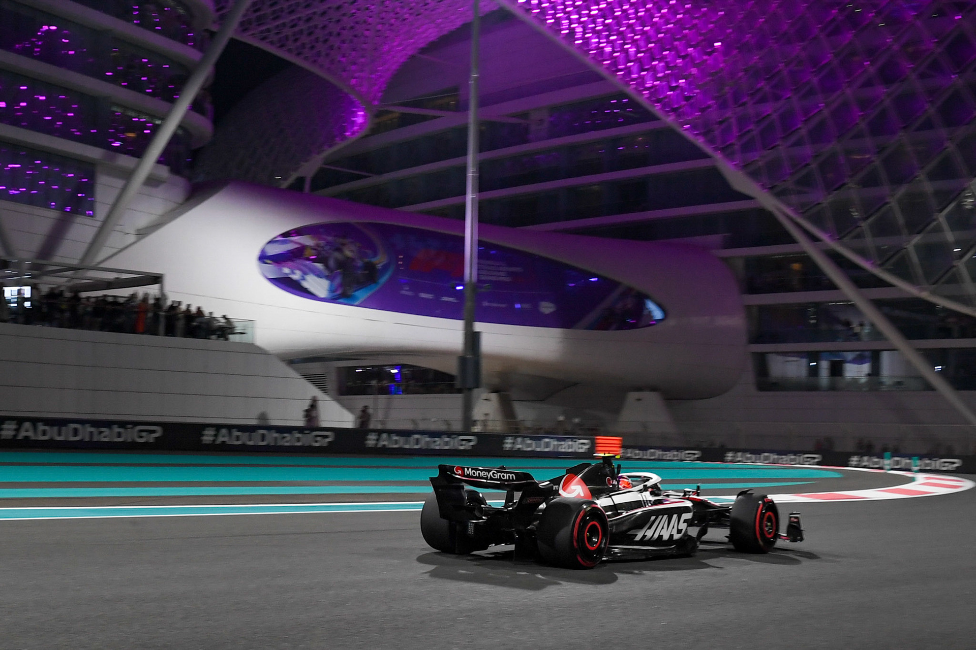Nico Hülkenberg (GER) Haas F1 Team; Formel 1 GP Abu Dhabi. Samstag 25.11.2023