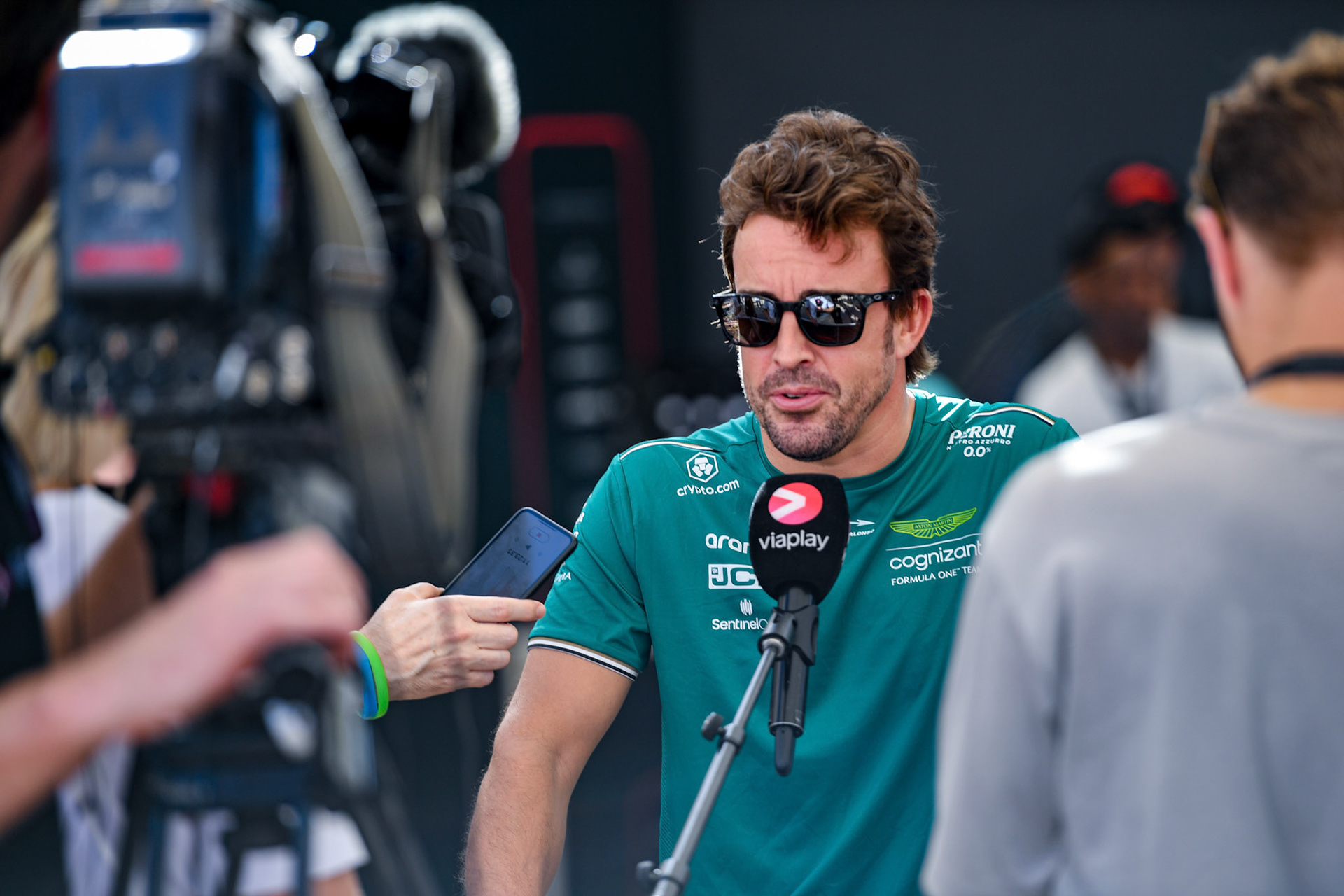 Fernando Alonso (ESP) Aston Martin Formula One Team; Formel 1 GP Abu Dhabi. Donnerstag 23.11.2023