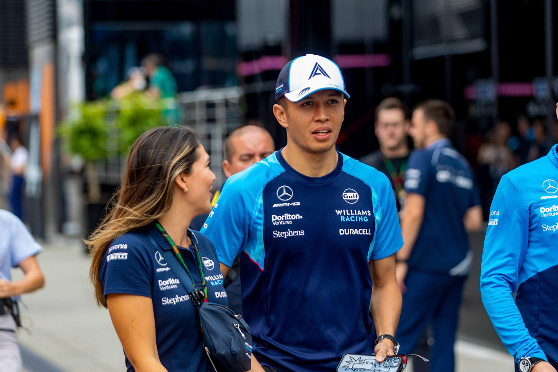 Alexander Albon (THA) Williams Racing;Formel 1 GP Budapest / Ungarn. Feitag, 21.07.2023