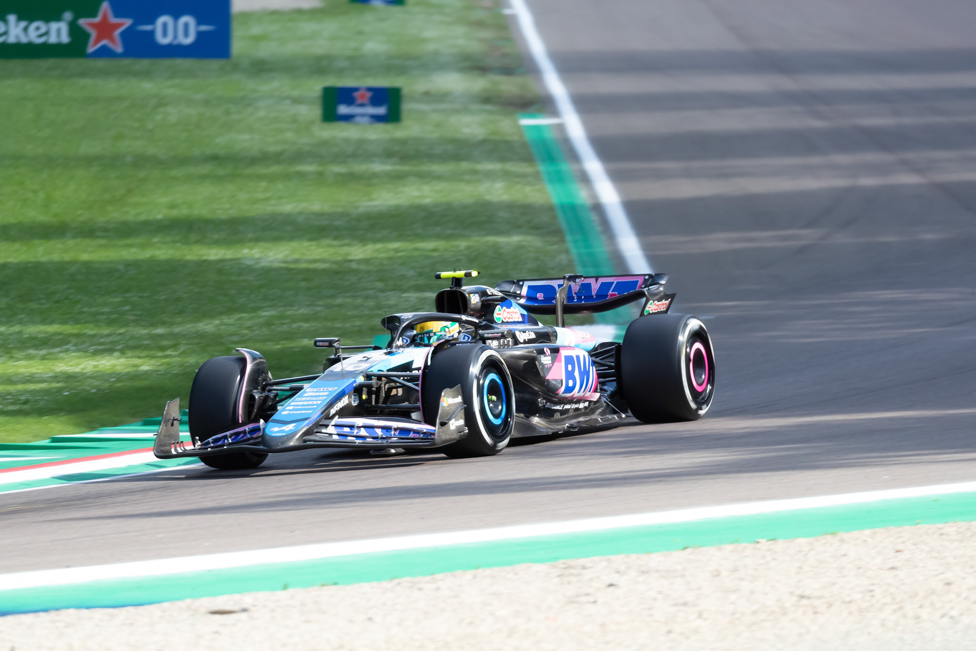 Pierre Gasly #10, BWT Alpine F1 Team; F1 GP Imola / Italien Freitag, 17.05.2024