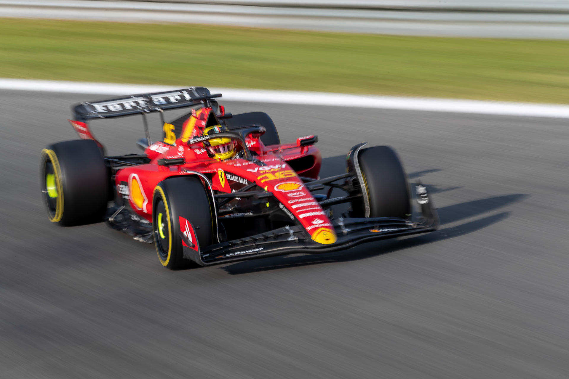 Charles Leclerc (MCO) Scuderia Ferrari;Formel 1 GP Italien / Monza. Freitag, 01.09.2023