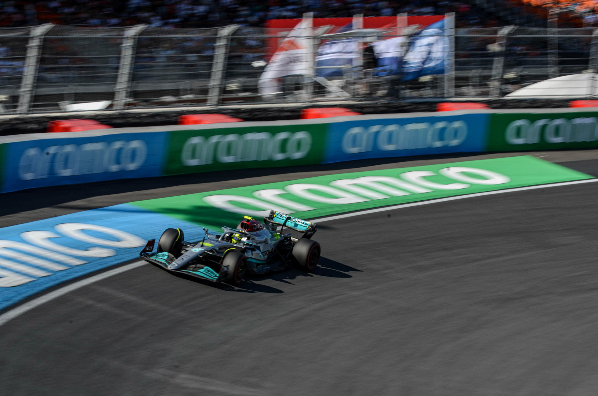 Lewis Hamilton (GBR) Merceds AMG Petronas F1 Team; Formel 1 GP Holland Zandvoort, Samstag, 03.09.2022
