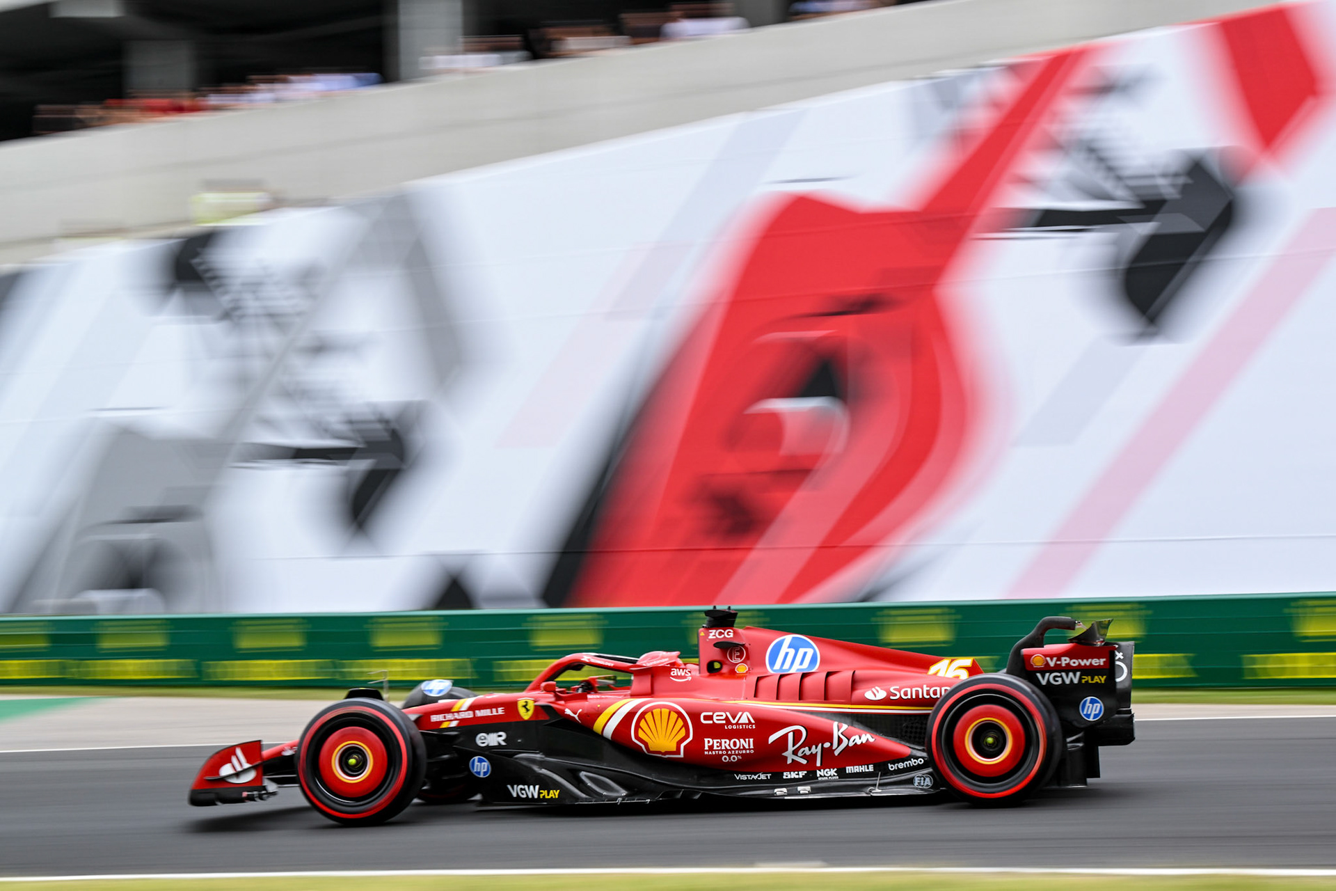 Charles Leclerc #16, Scuderia Ferrari;Formel 1 Budapest / Ungarn, 20.07.2024
