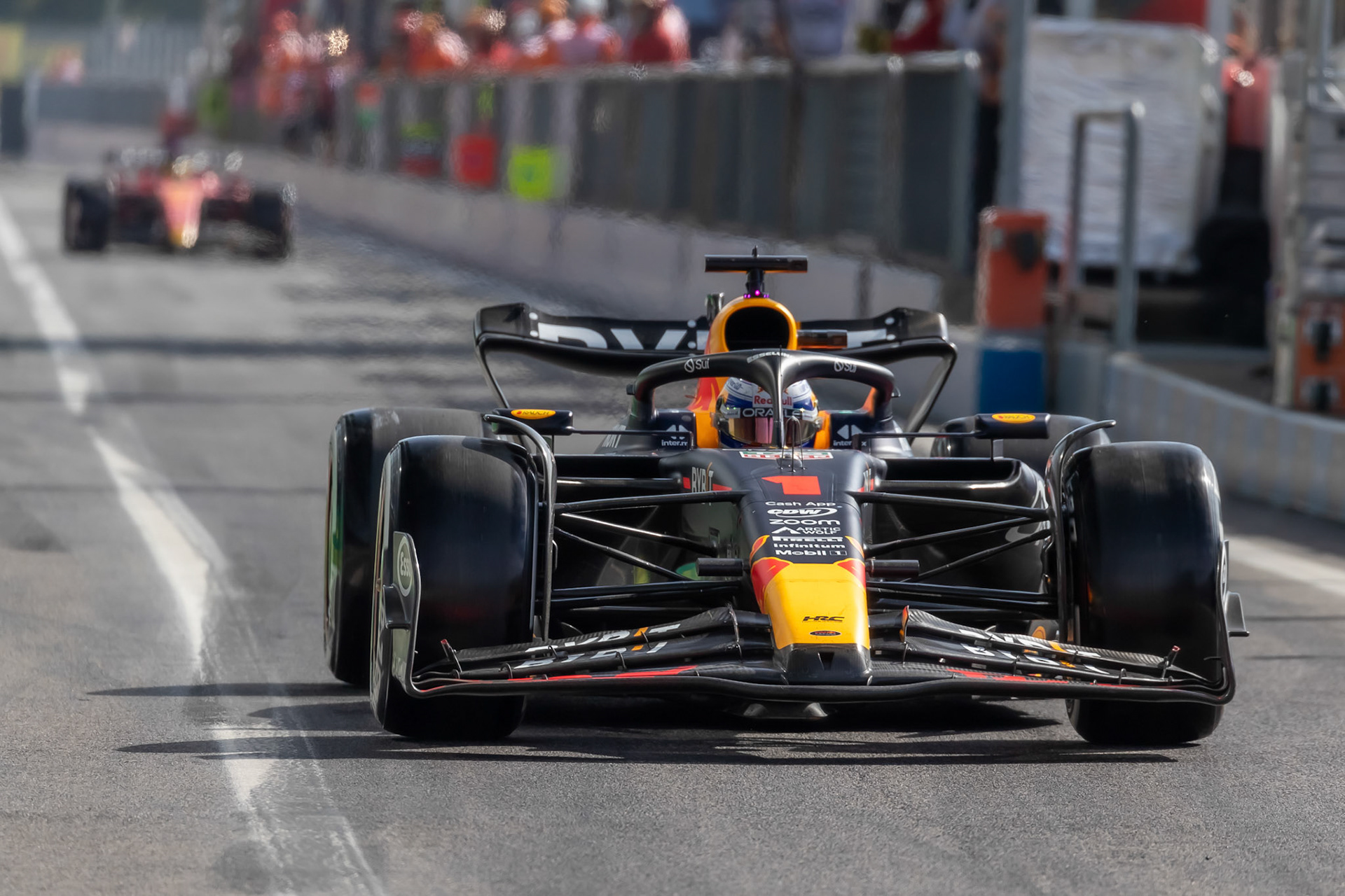 Max Verstappen (NED) Red Bull Racing;Formel 1 GP Italien / Monza. Sonntag, 03.09.2023