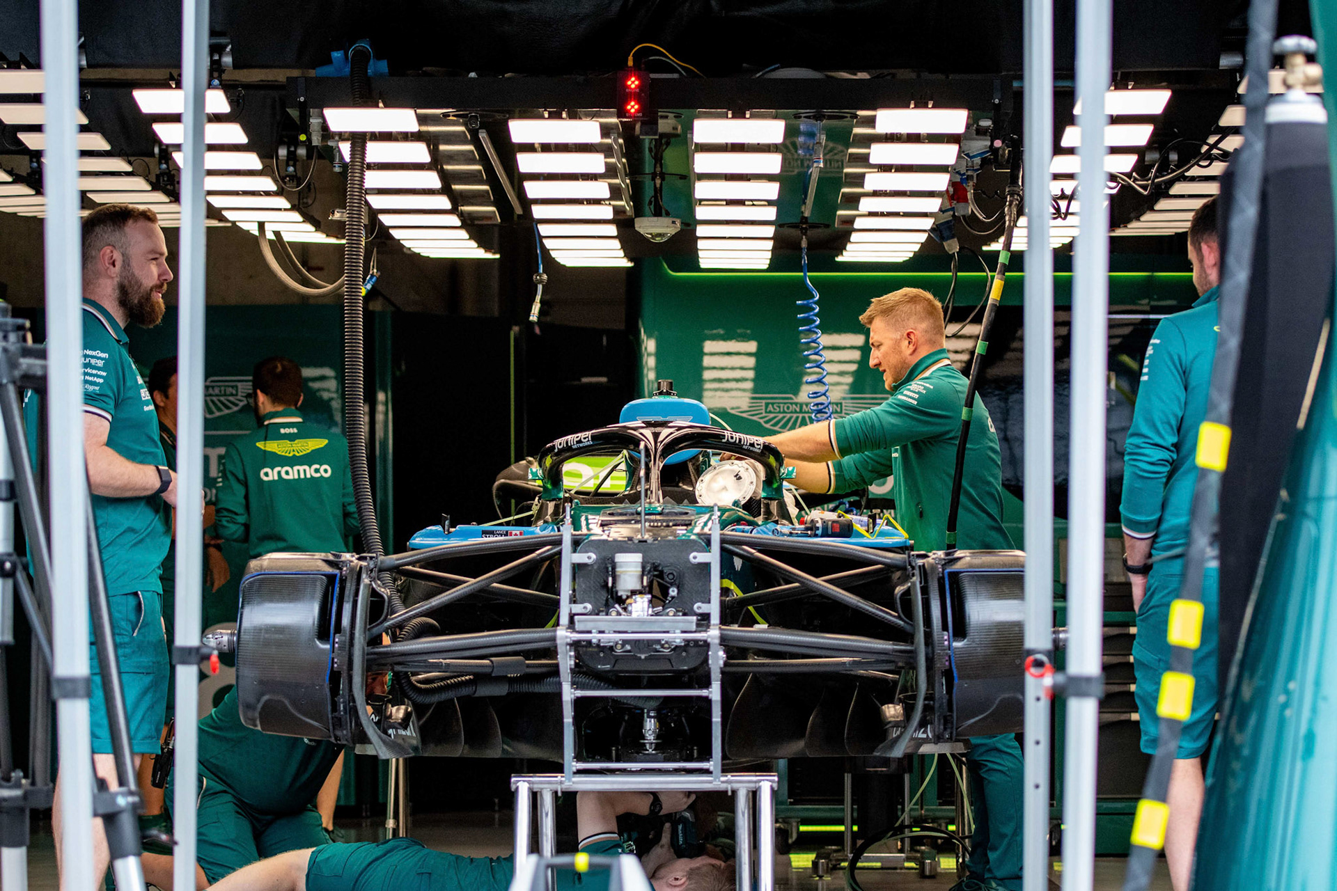 Aston Martin Aramco F1 Team;Formel 1 GP Austria / Österreich. Donnerstag, 27.06.2024