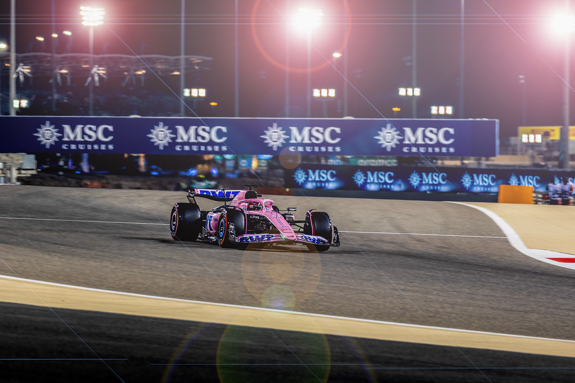Esteban Ocon (FRA) Alpine F1 Team; Formel 1 GP Bahrain. Samstag 04.03.2023