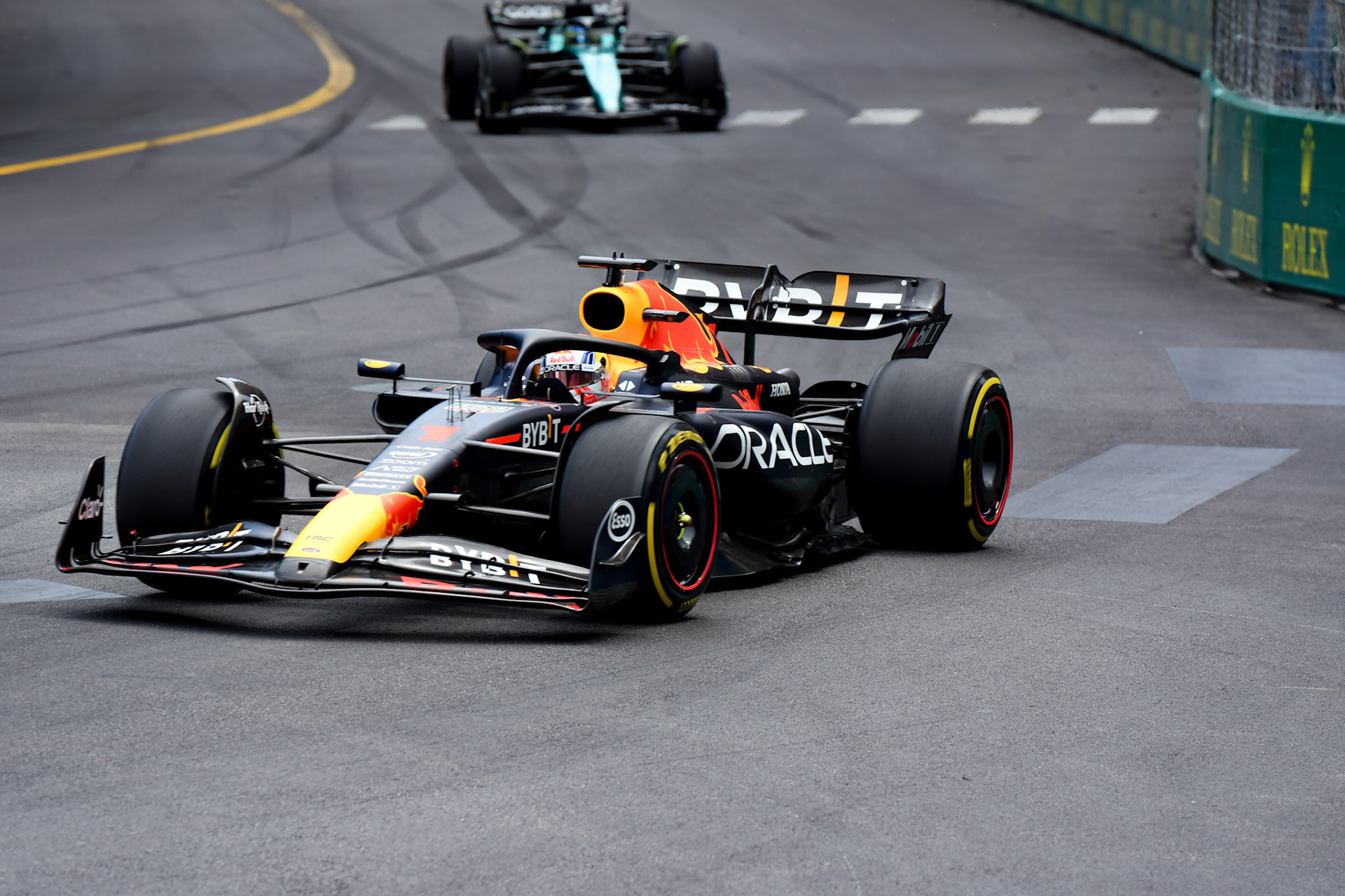 Max Verstappen (NED) Red Bull Racing; Formel 1 GP Monaco. Sonntag 28.05.2023